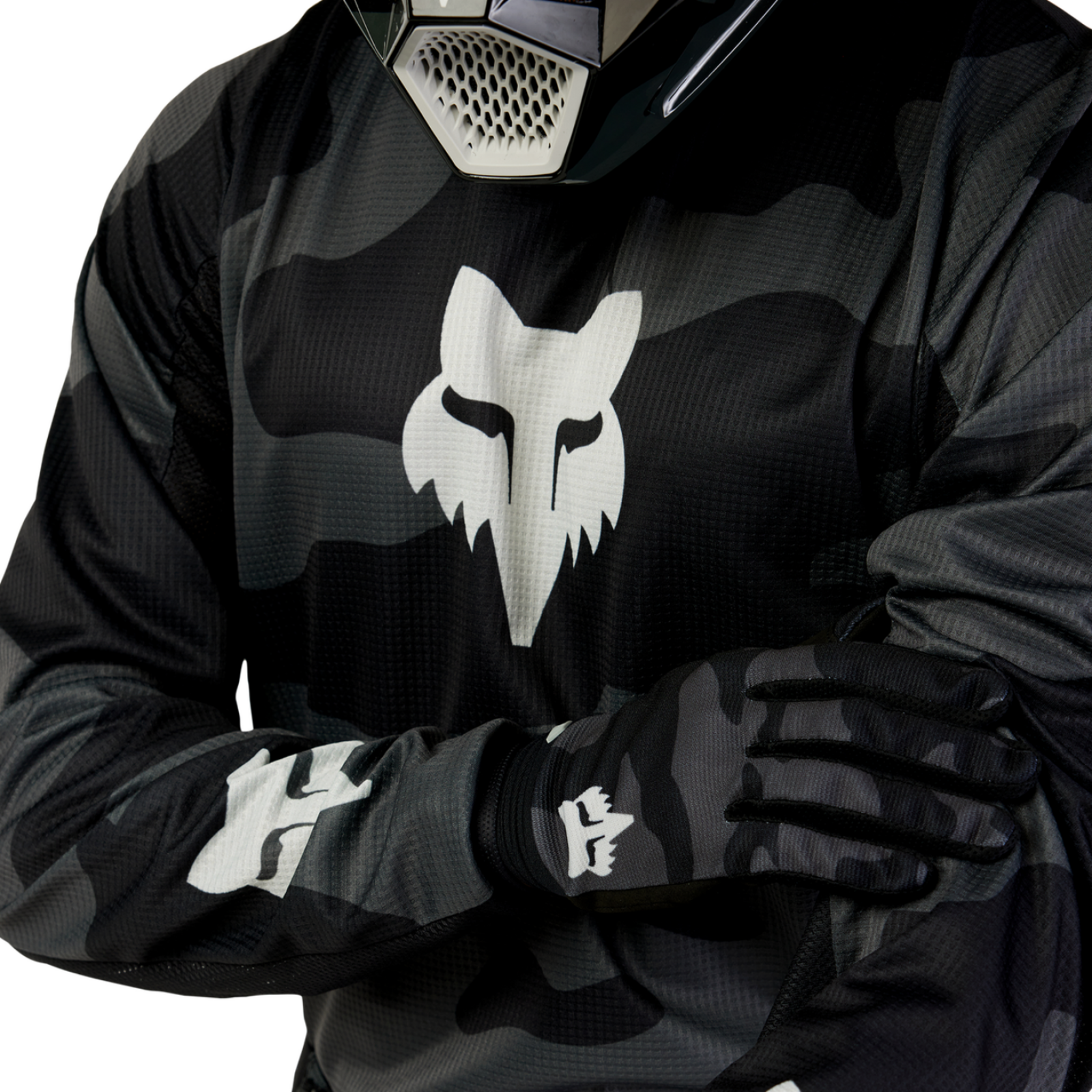 Fox Racing 180 Bnkr Motocrosstrikot in SCHWARZ