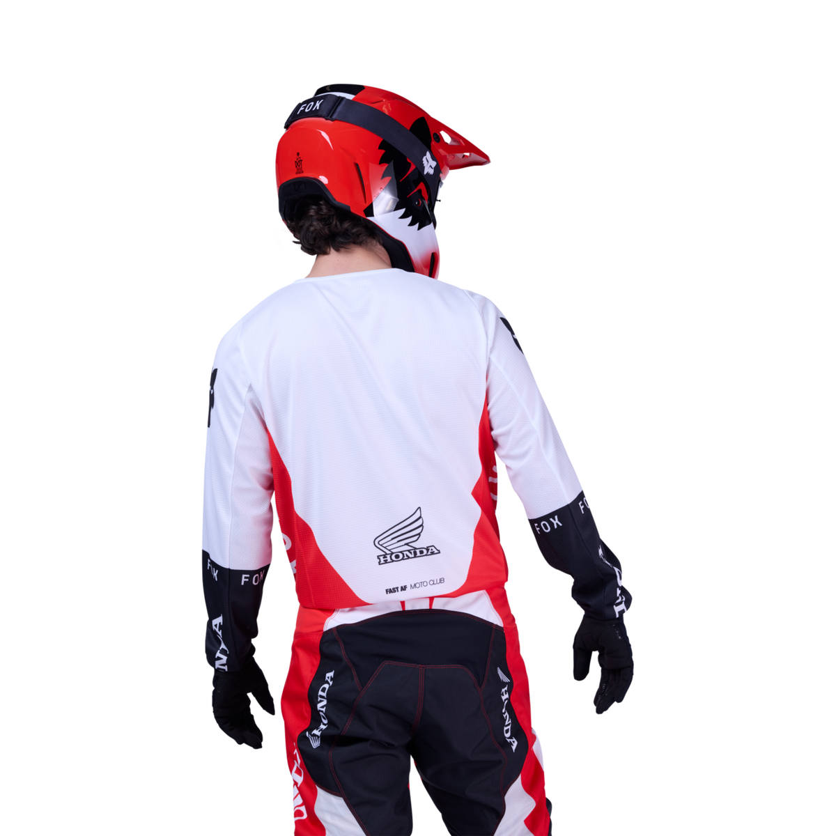 Fox Racing 180 Honda Motocrosstrikot in ROT