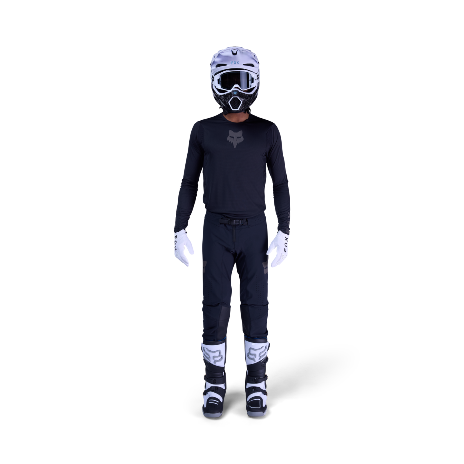Fox Racing Flexair Blackout Motocrosstrikot in SCHWARZ