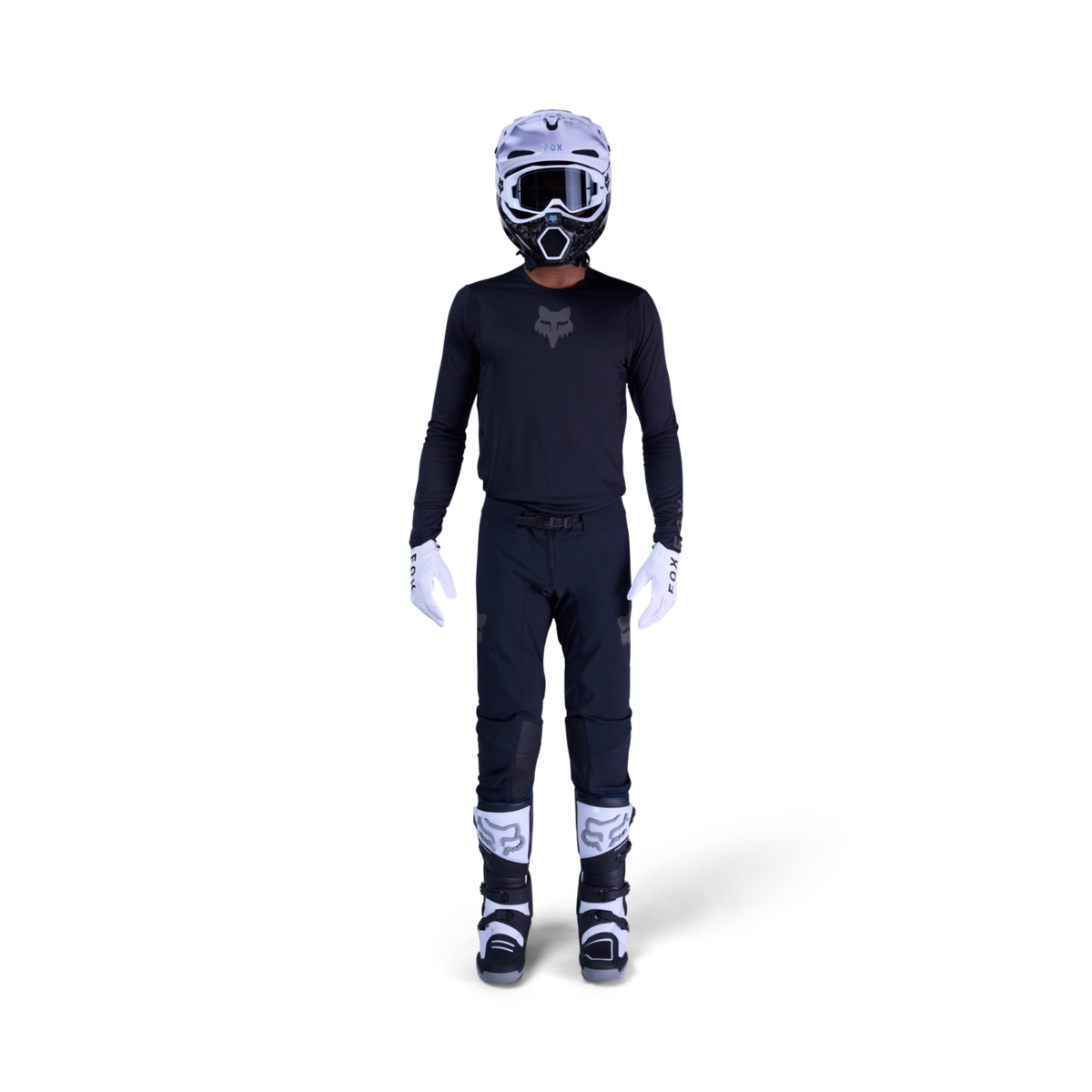 Fox Racing Flexair Blackout Motocrosstrikot in SCHWARZ