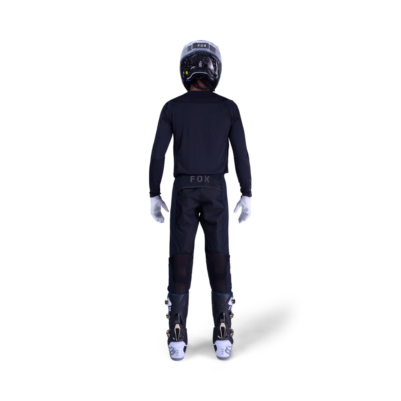 Fox Racing Flexair Blackout Motocrosstrikot in SCHWARZ