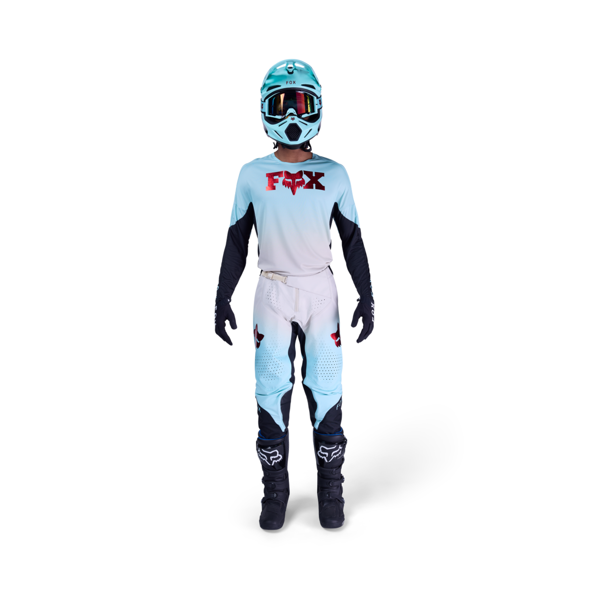 Fox Racing 360 Drip Motocrosstrikot in BLAU