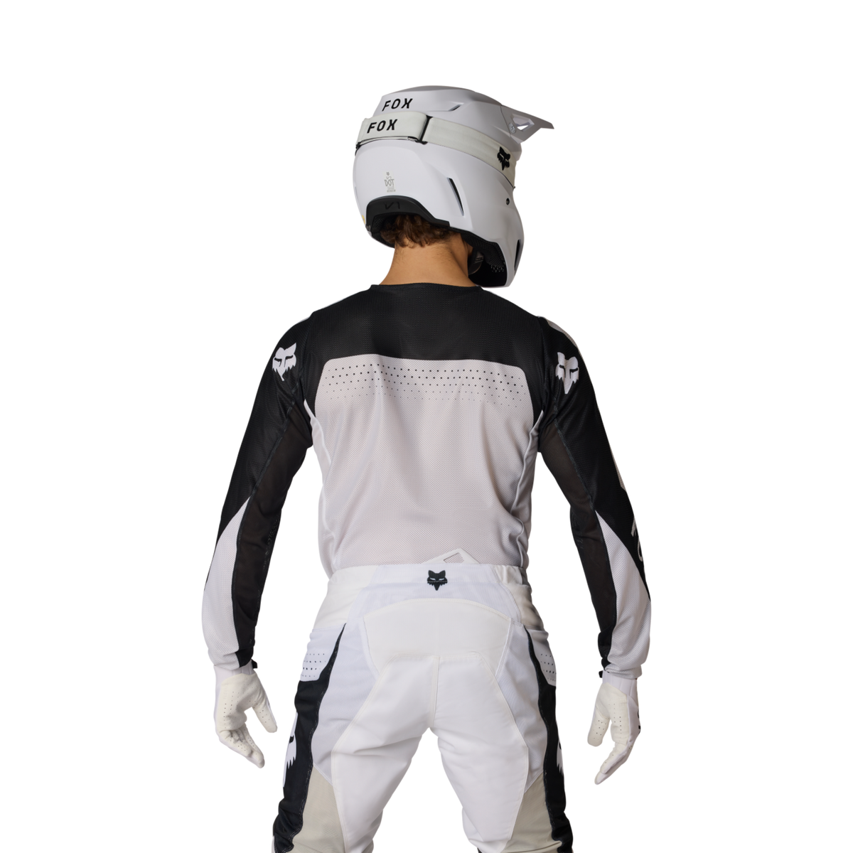 Fox Racing 180 Air Taper Motocrosstrikots in WEISS