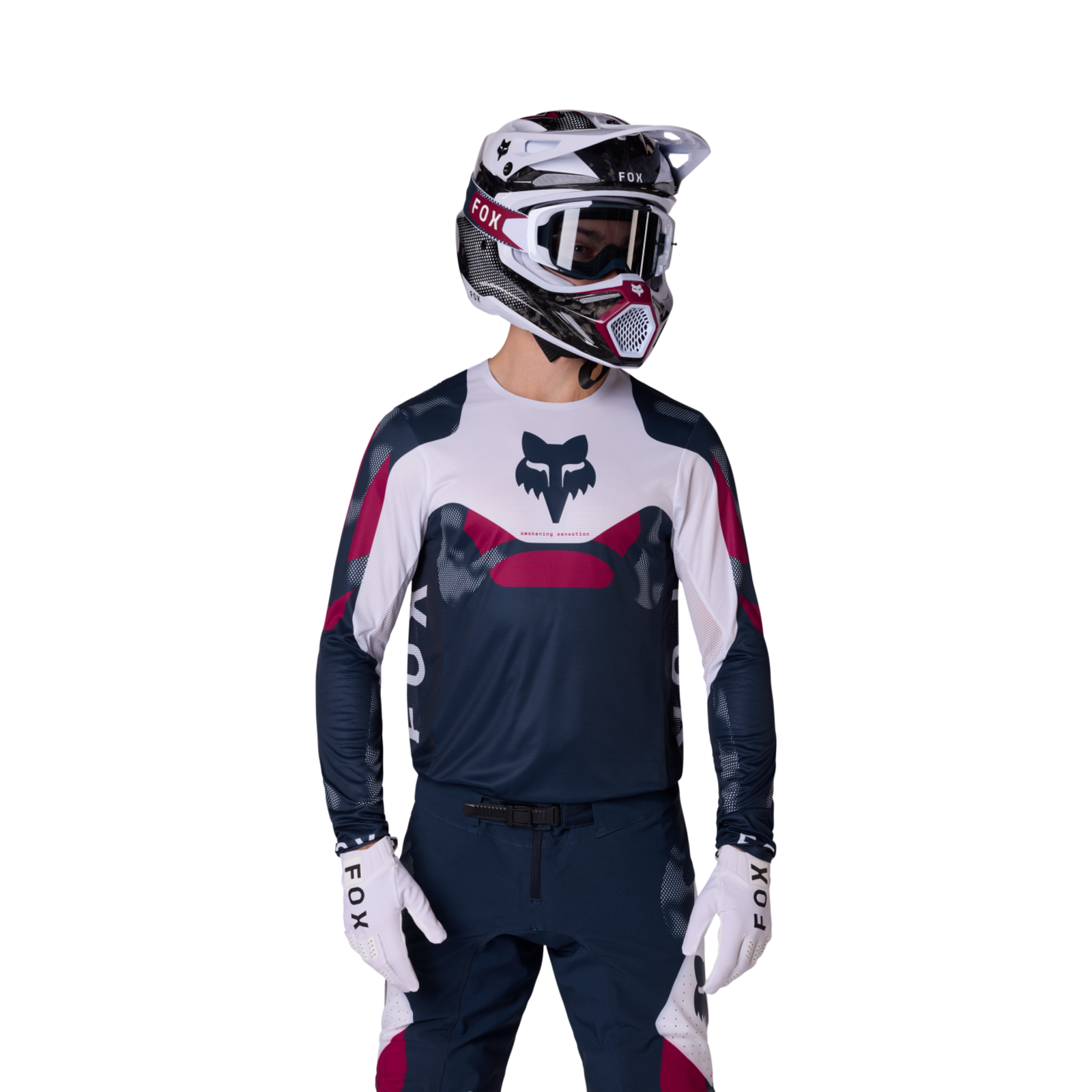 Fox Racing Flexair Tactile Motocrosstrikots in GRAU