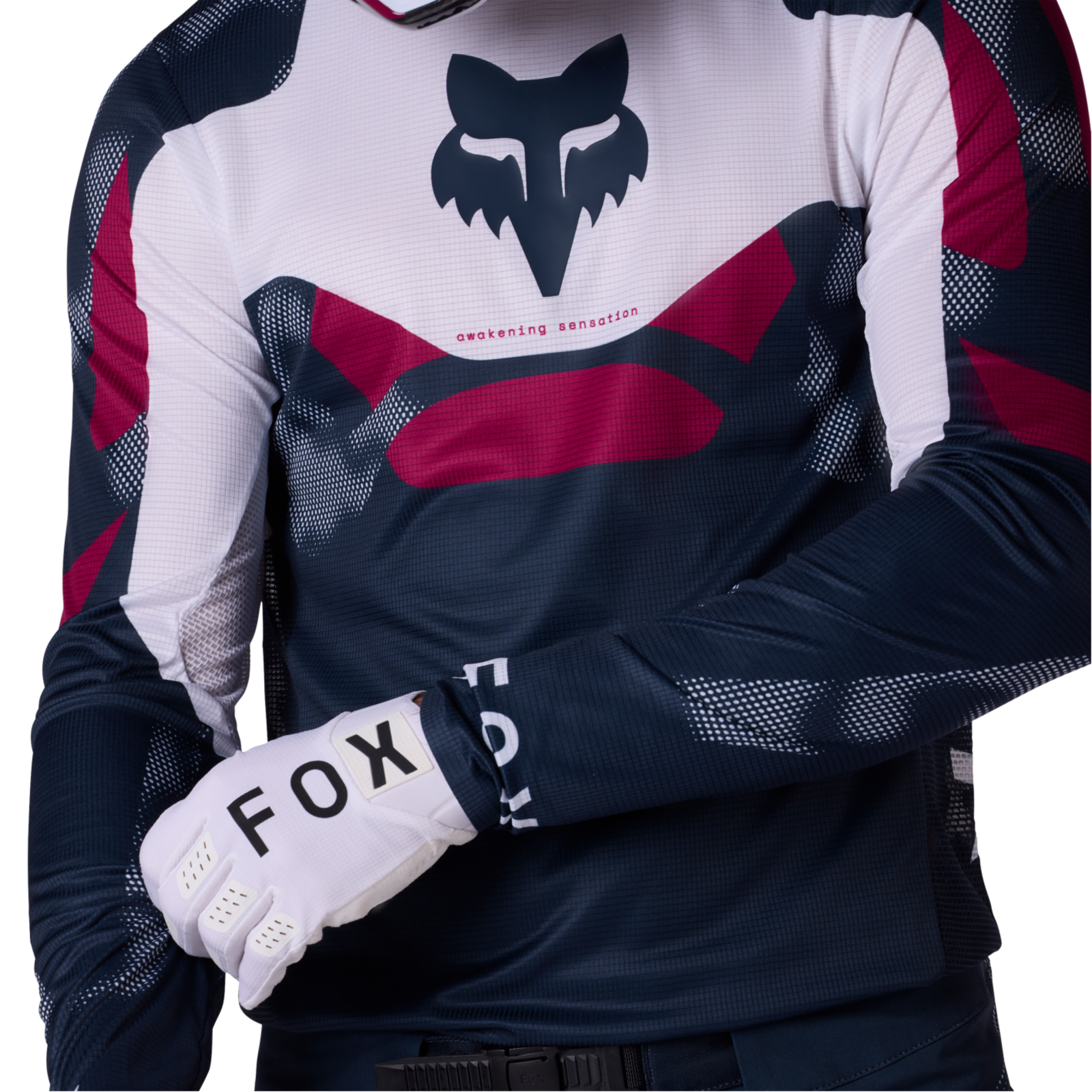 Fox Racing Flexair Tactile Motocrosstrikots in GRAU