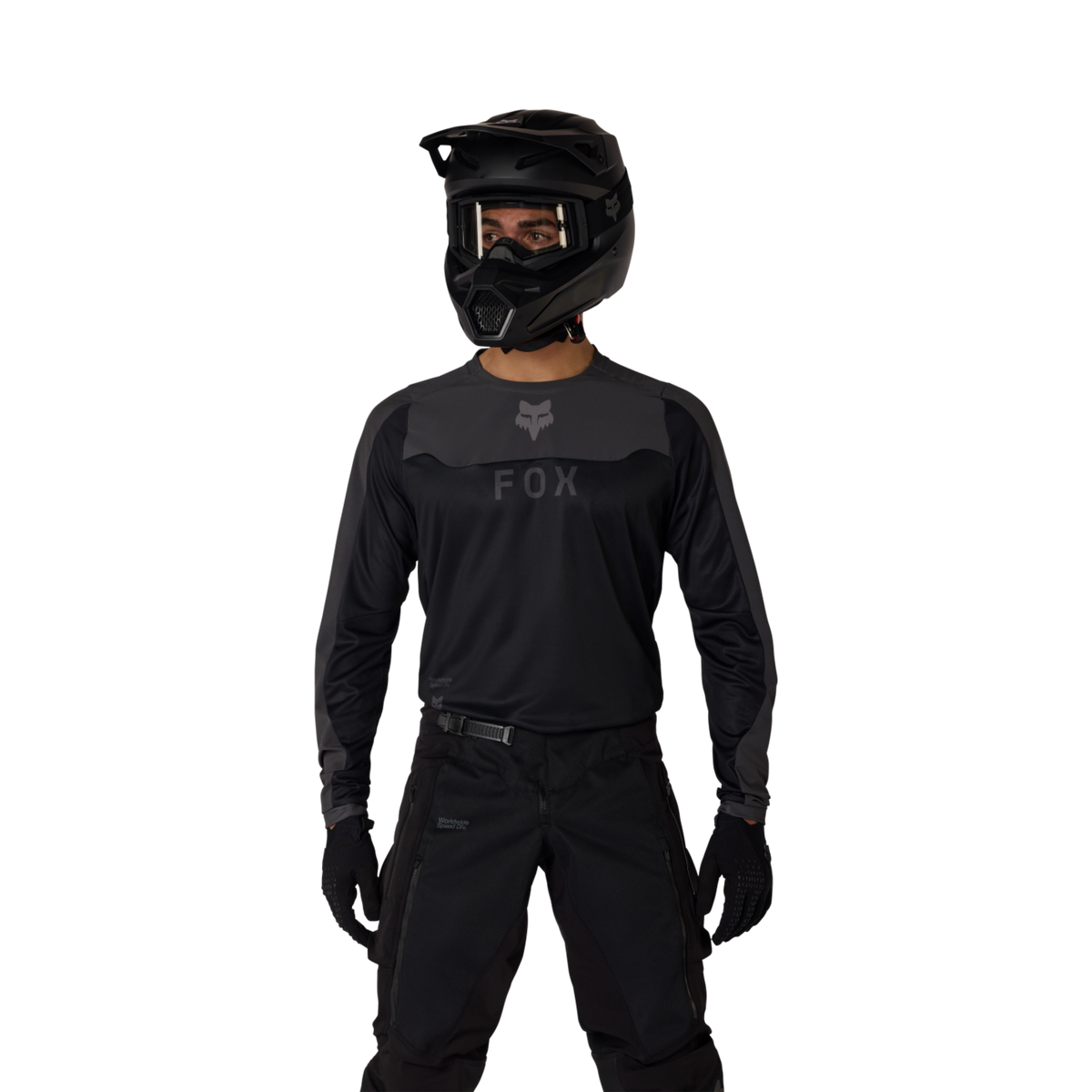 Fox Racing Ranger Off Road Motocrosstrikots in SCHWARZ