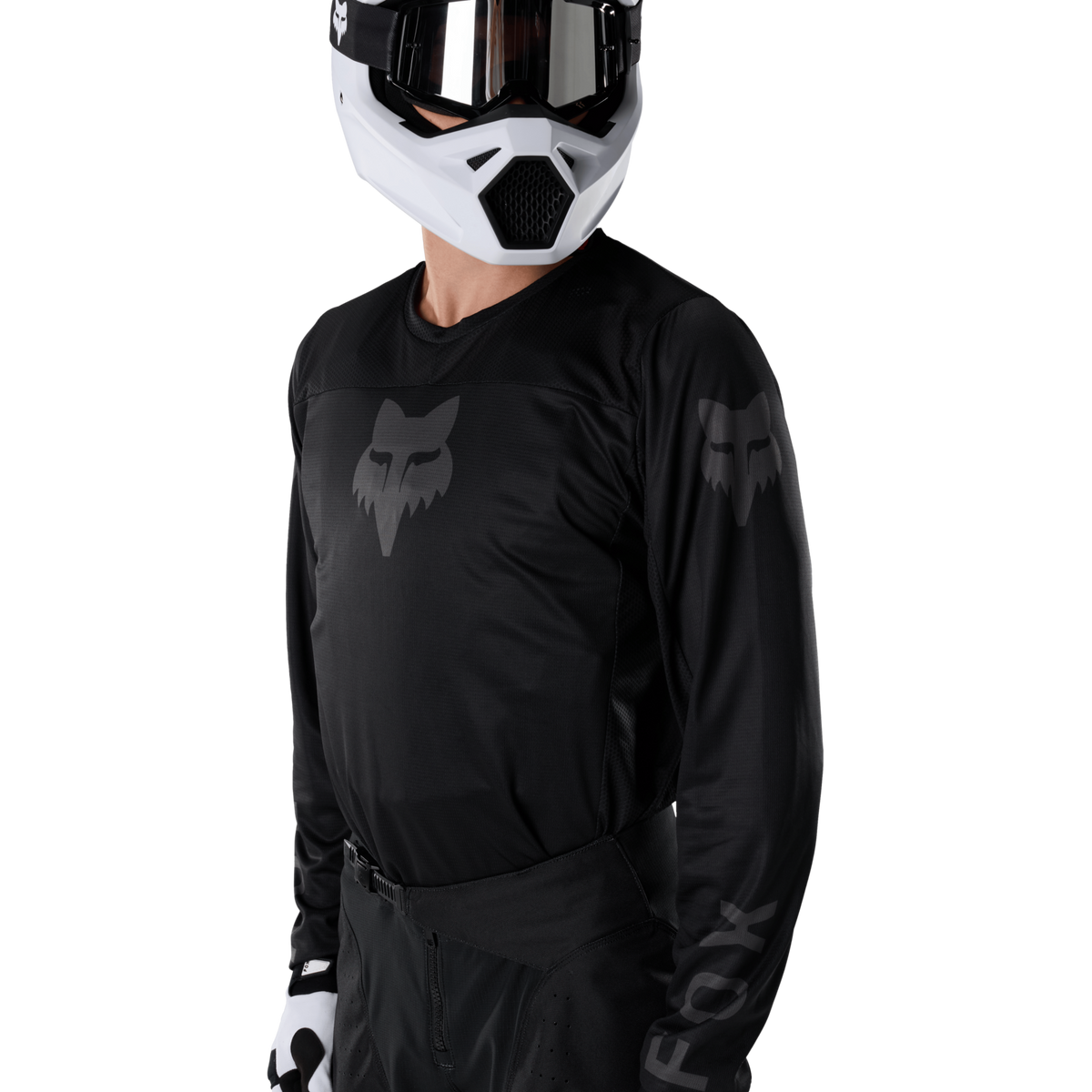 Fox Racing 180 Blackout Jersey in SCHWARZ