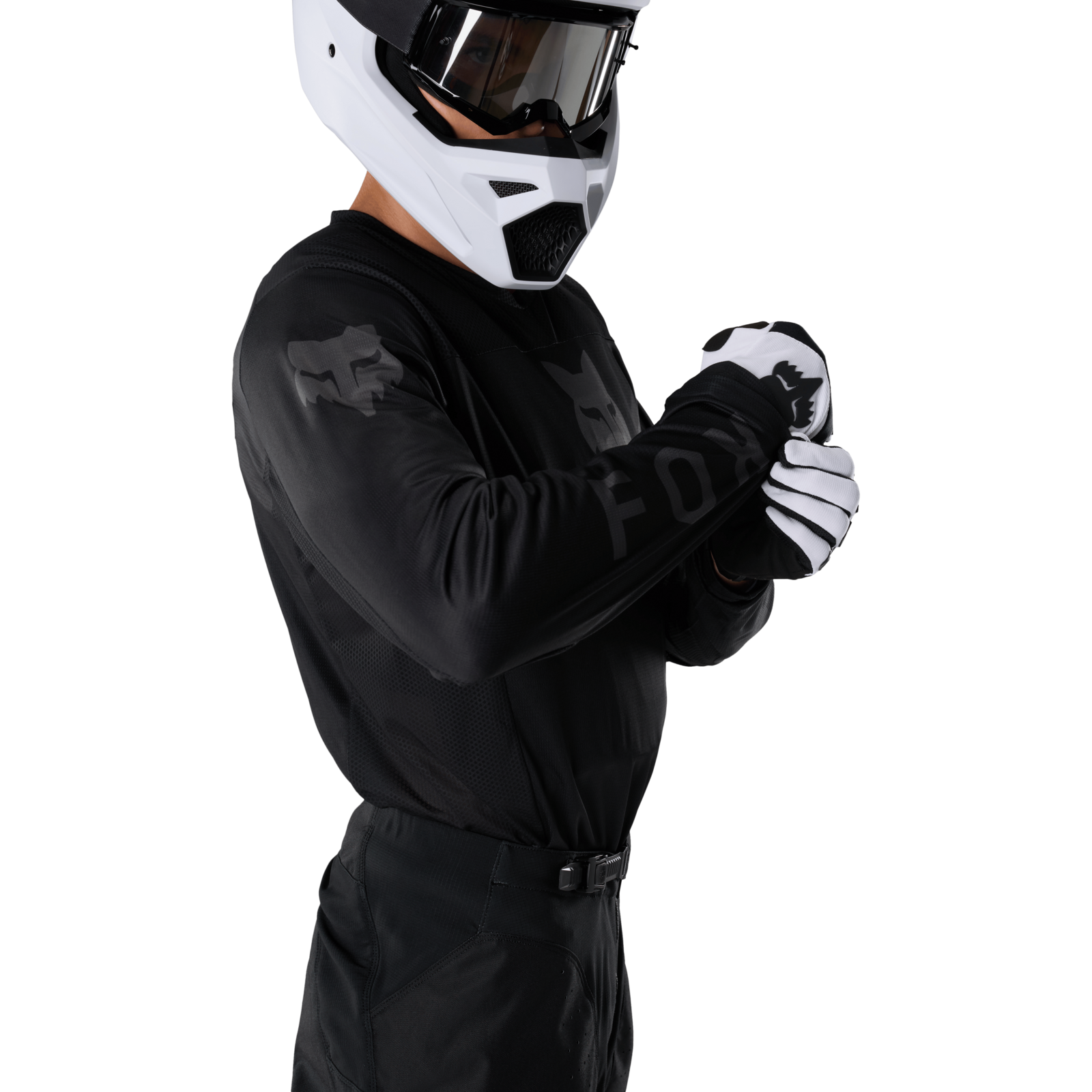 Fox Racing 180 Blackout Jersey in SCHWARZ
