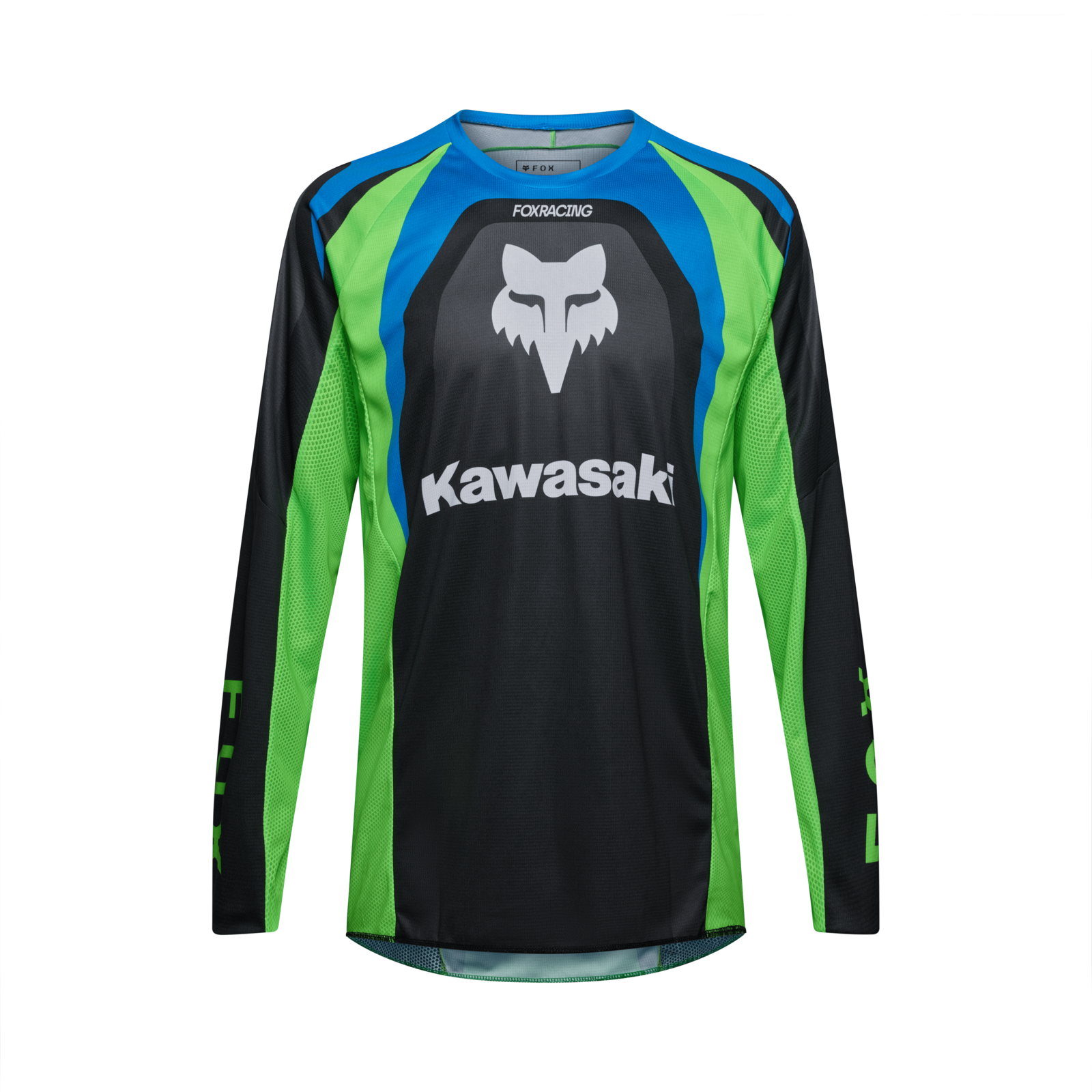 Fox Racing 180 Kawasaki Jersey in SCHWARZ