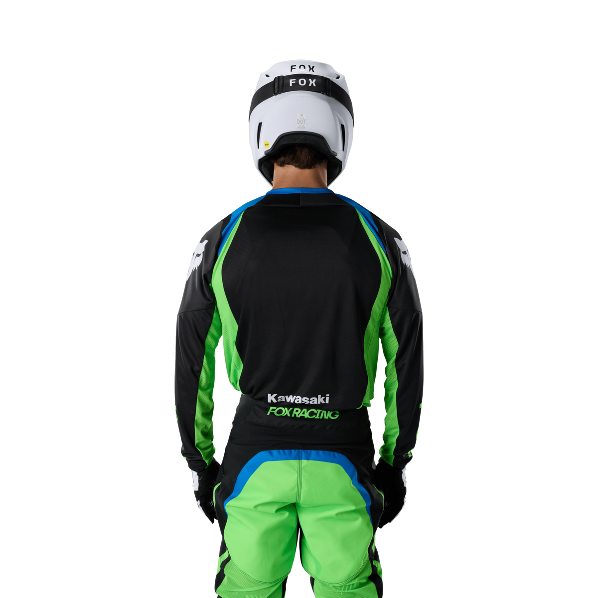 Fox Racing 180 Kawasaki Jersey in SCHWARZ