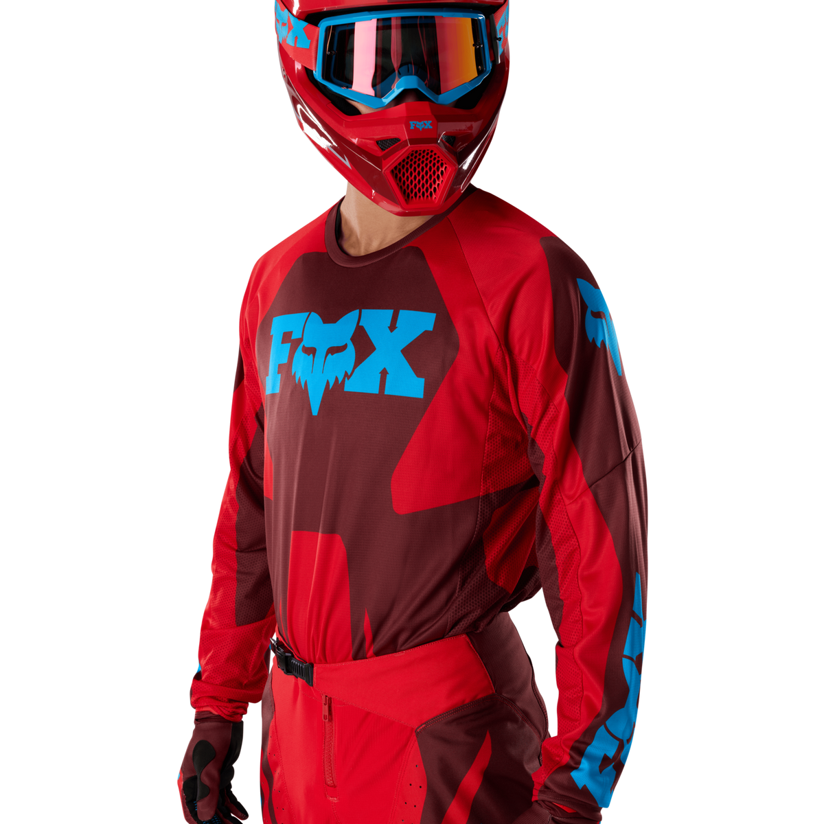 Fox Racing 180 Raid Jersey in ROT