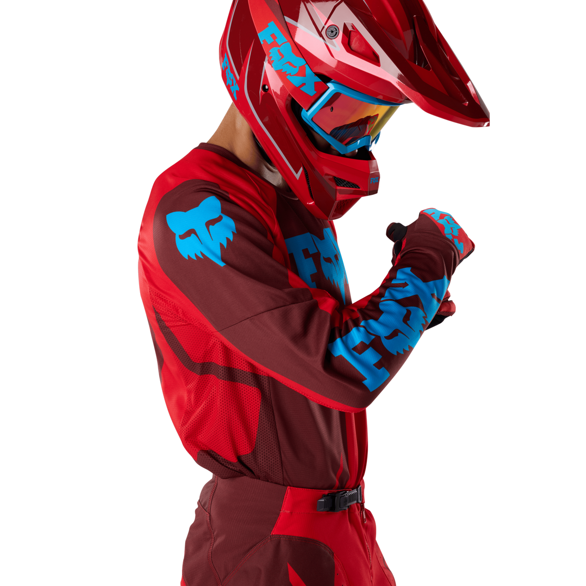 Fox Racing 180 Raid Jersey in ROT