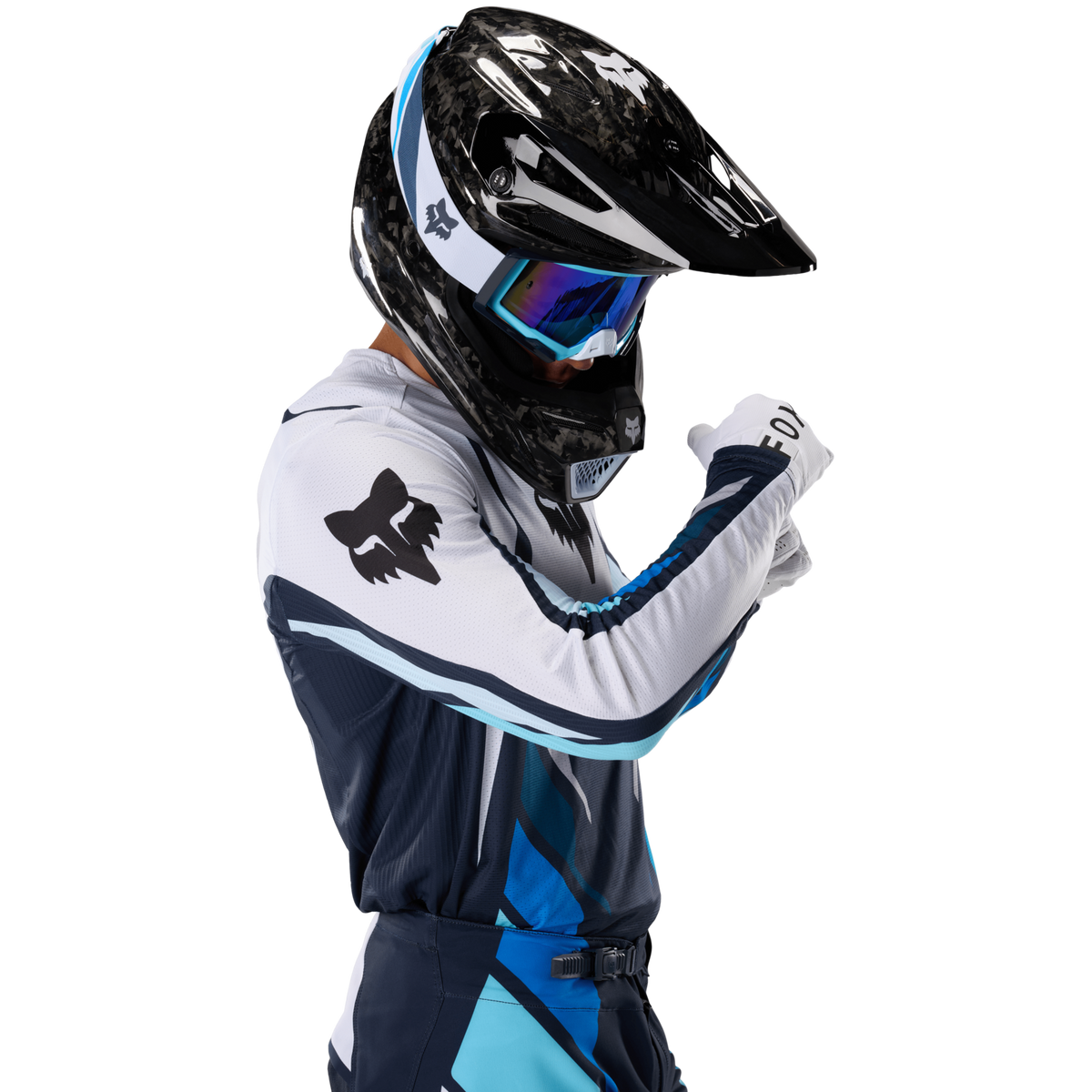 Fox Racing 360 Foundry Jersey in BLAU