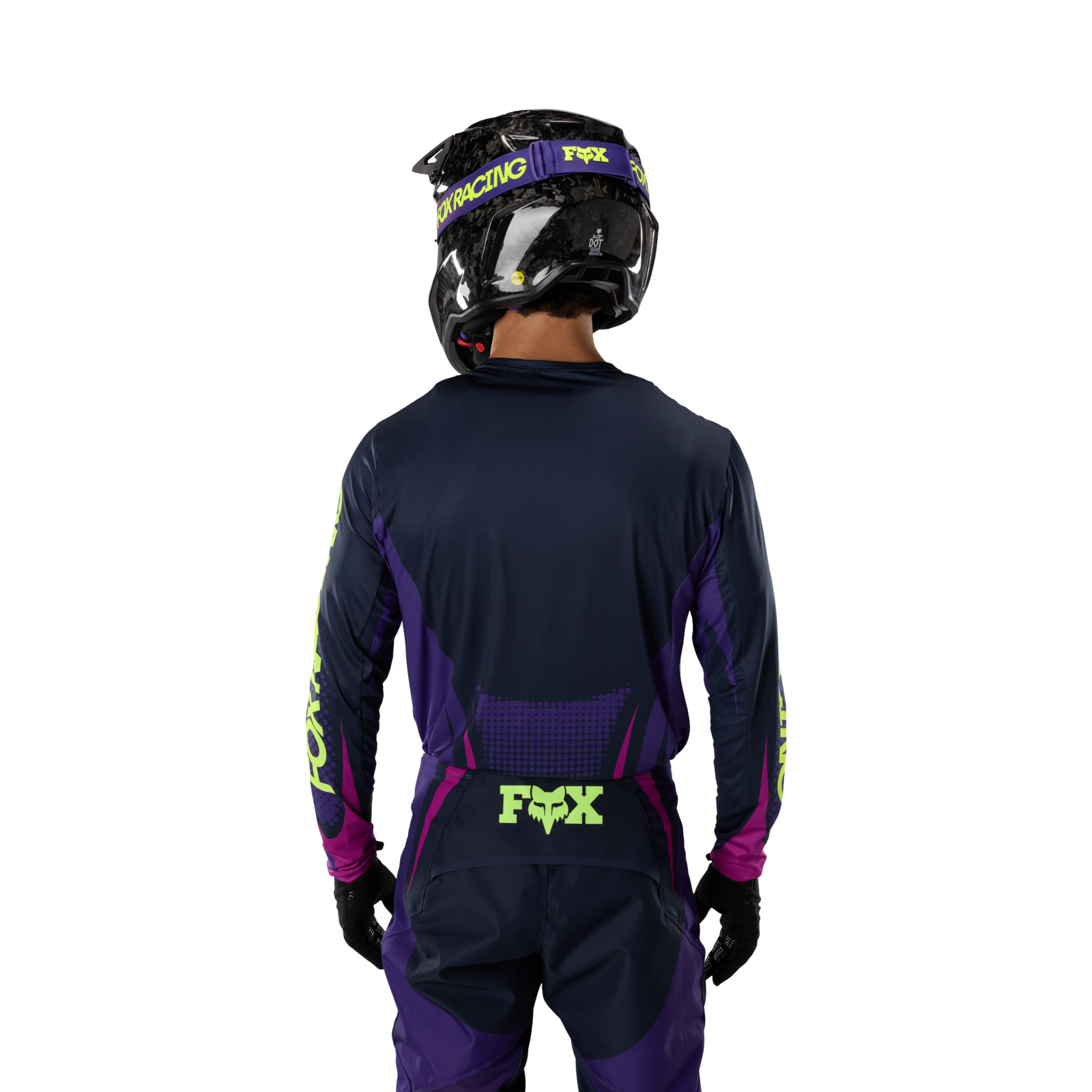 Fox Racing 360 Temper Jersey in SCHWARZ