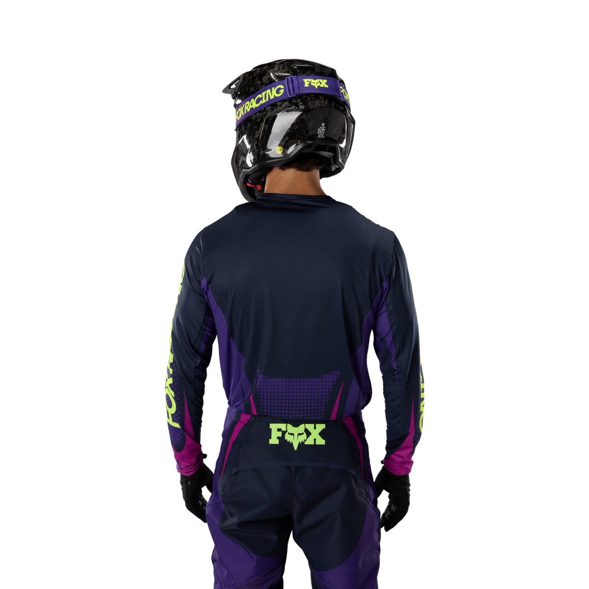 Fox Racing 360 Temper Jersey in SCHWARZ