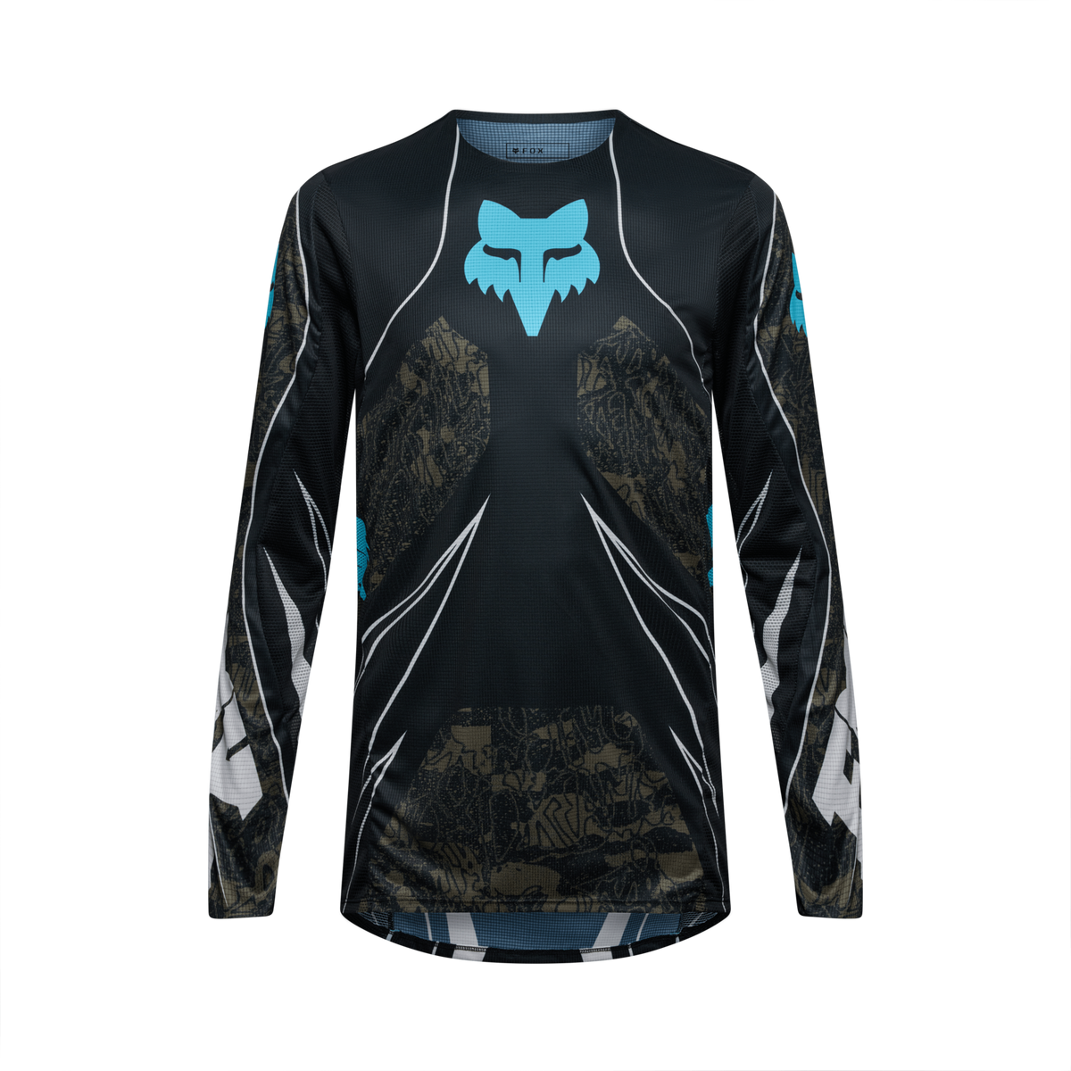Fox Racing Flexair Apex Jersey in SCHWARZ