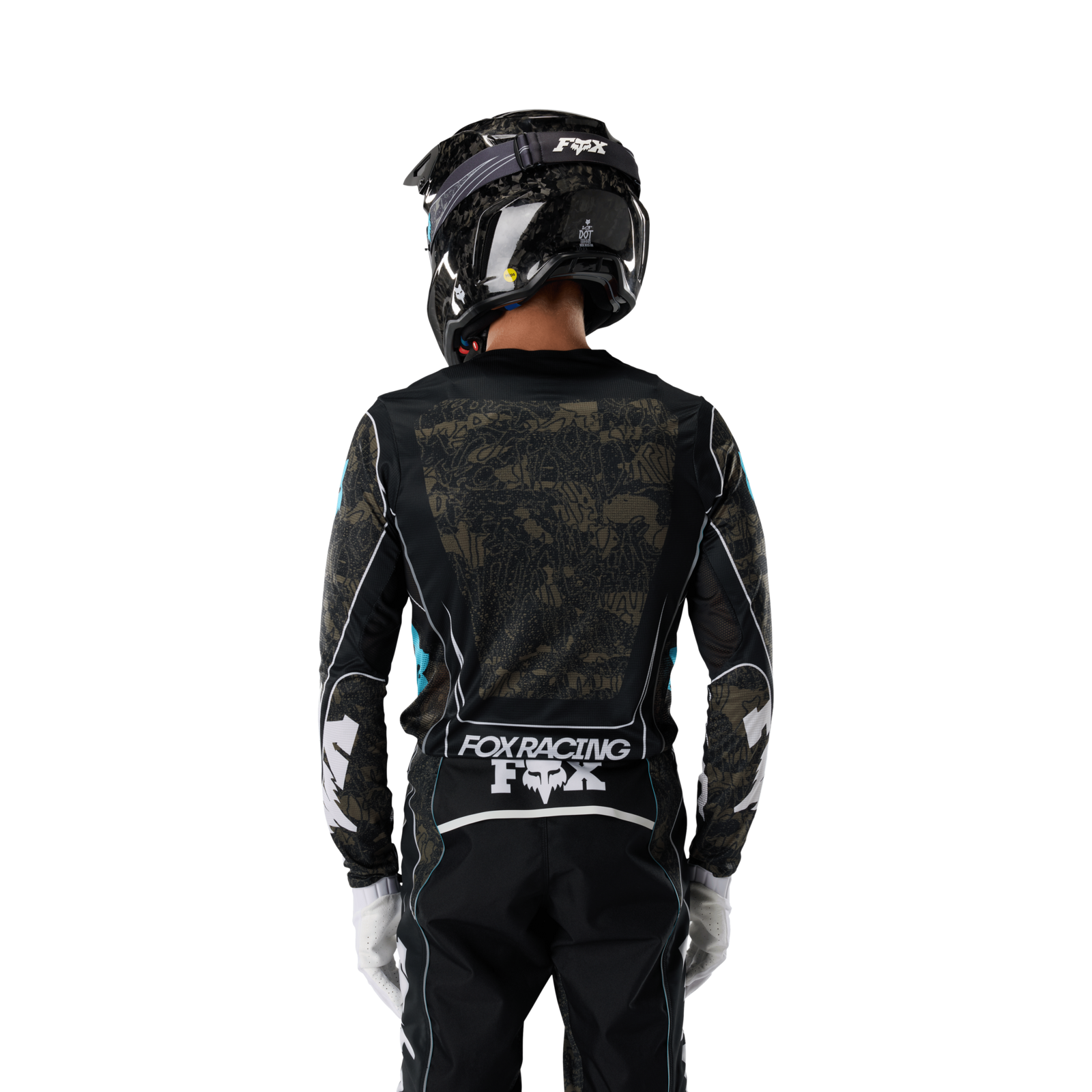 Fox Racing Flexair Apex Jersey in SCHWARZ