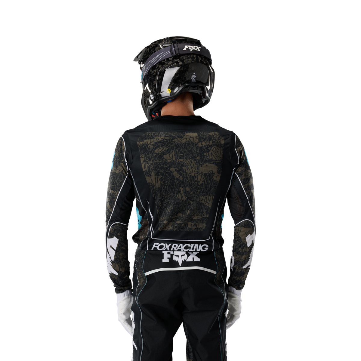 Fox Racing Flexair Apex Jersey in SCHWARZ