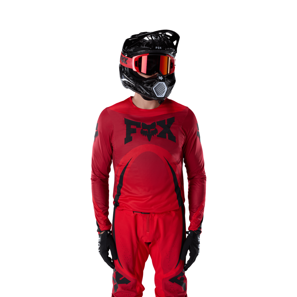 Fox Racing Flexair Arc Jersey in ROT