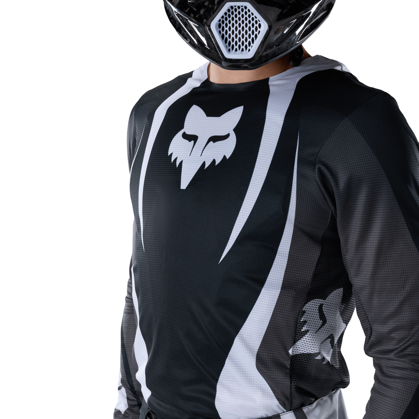 Fox Racing Flexair Thorn Jersey in SCHWARZ