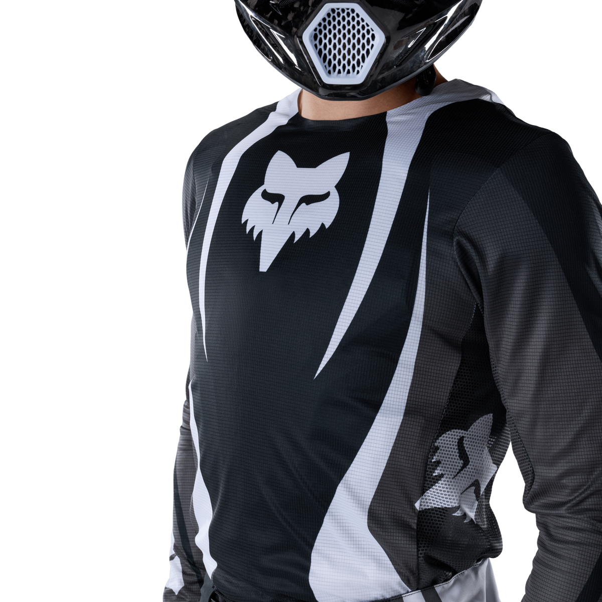 Fox Racing Flexair Thorn Jersey in SCHWARZ