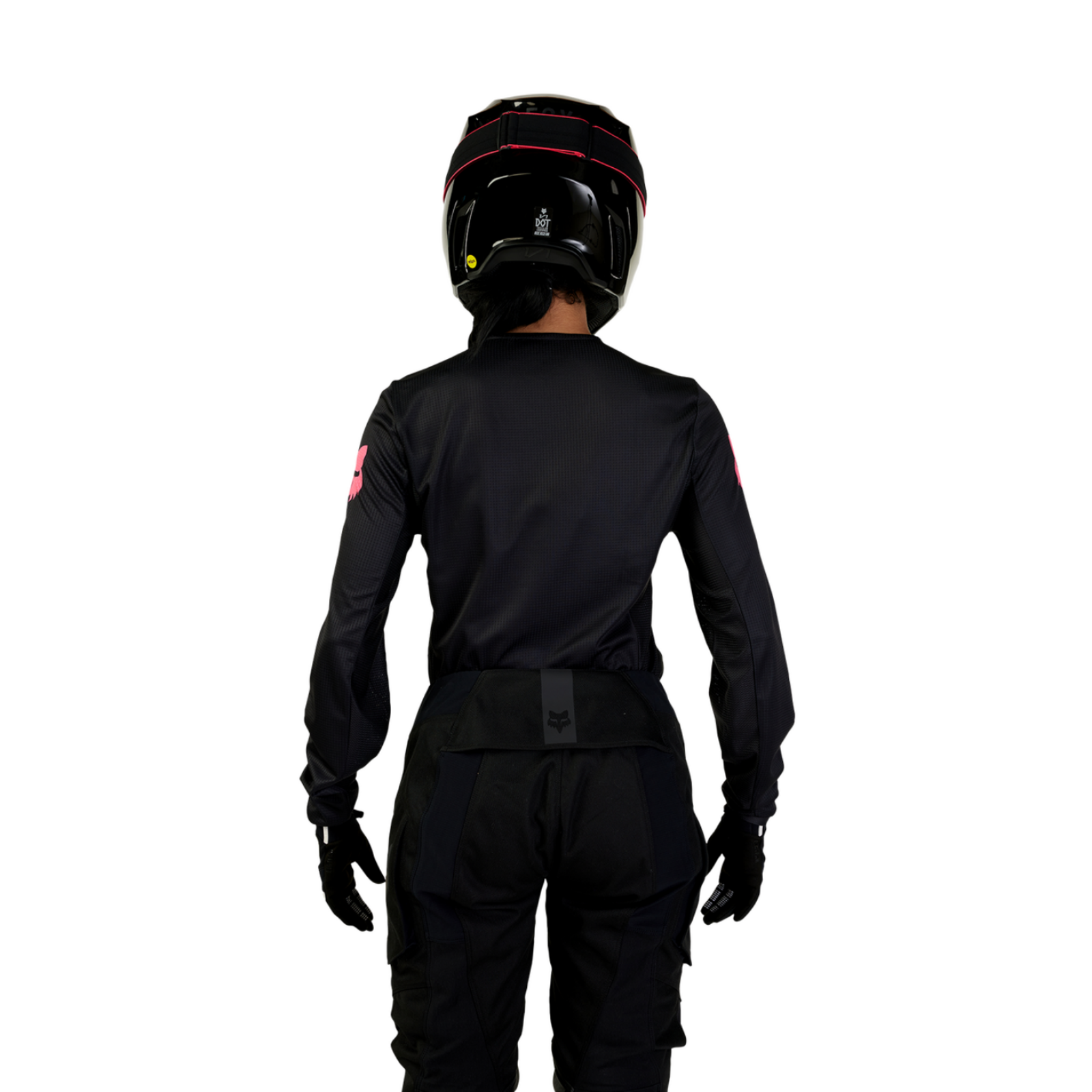 Fox Racing W Blackout Motocrosstrikot in SCHWARZ