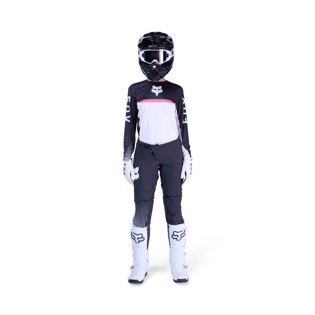 Fox Racing Wmns Flexair Fracture Motocrosstrikot in WEISS
