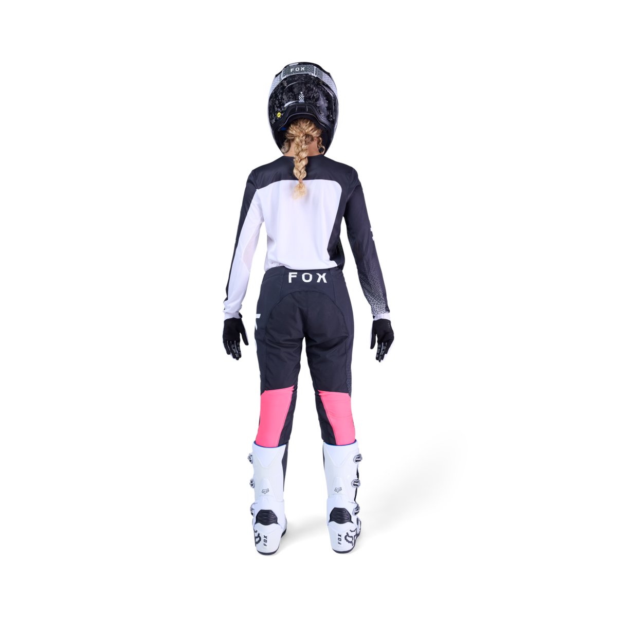 Fox Racing Wmns Flexair Fracture Motocrosstrikot in WEISS