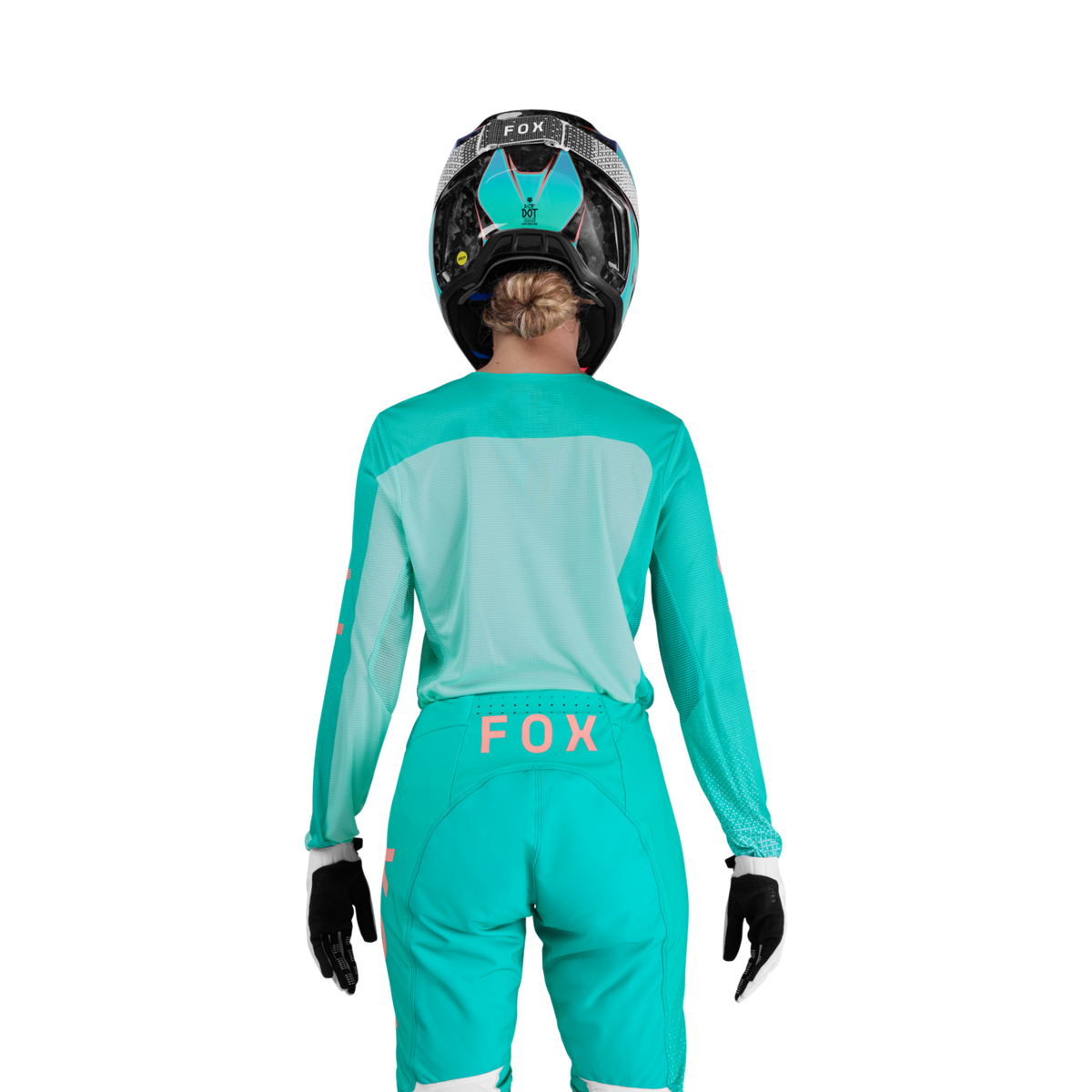 Fox Racing Wmns Flexair Fracture Motocrosstrikot in BLAU