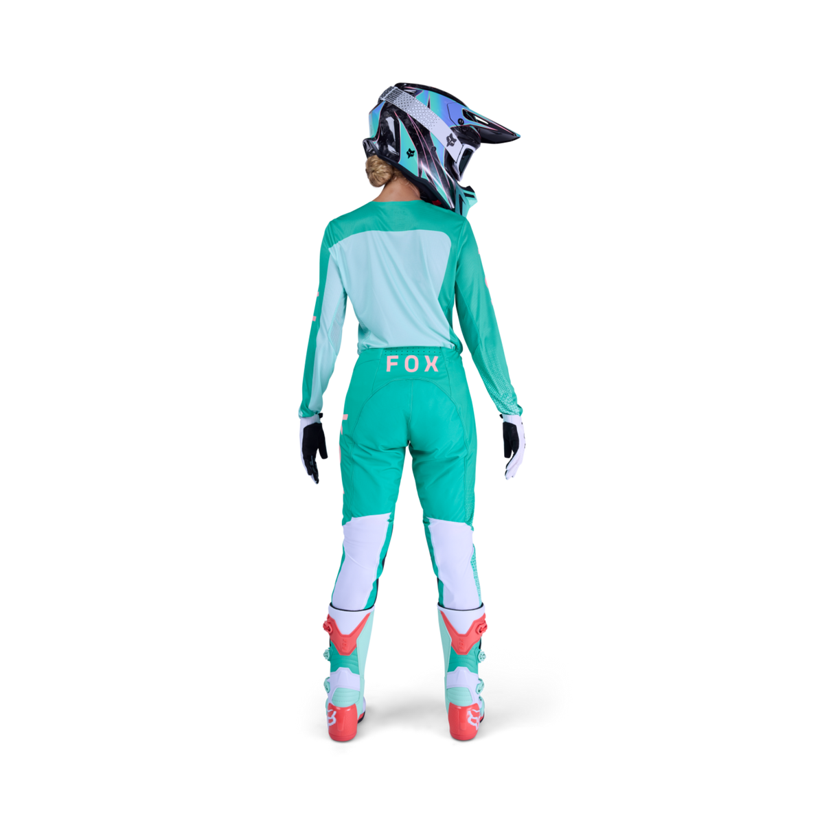 Fox Racing Wmns Flexair Fracture Motocrosstrikot in BLAU