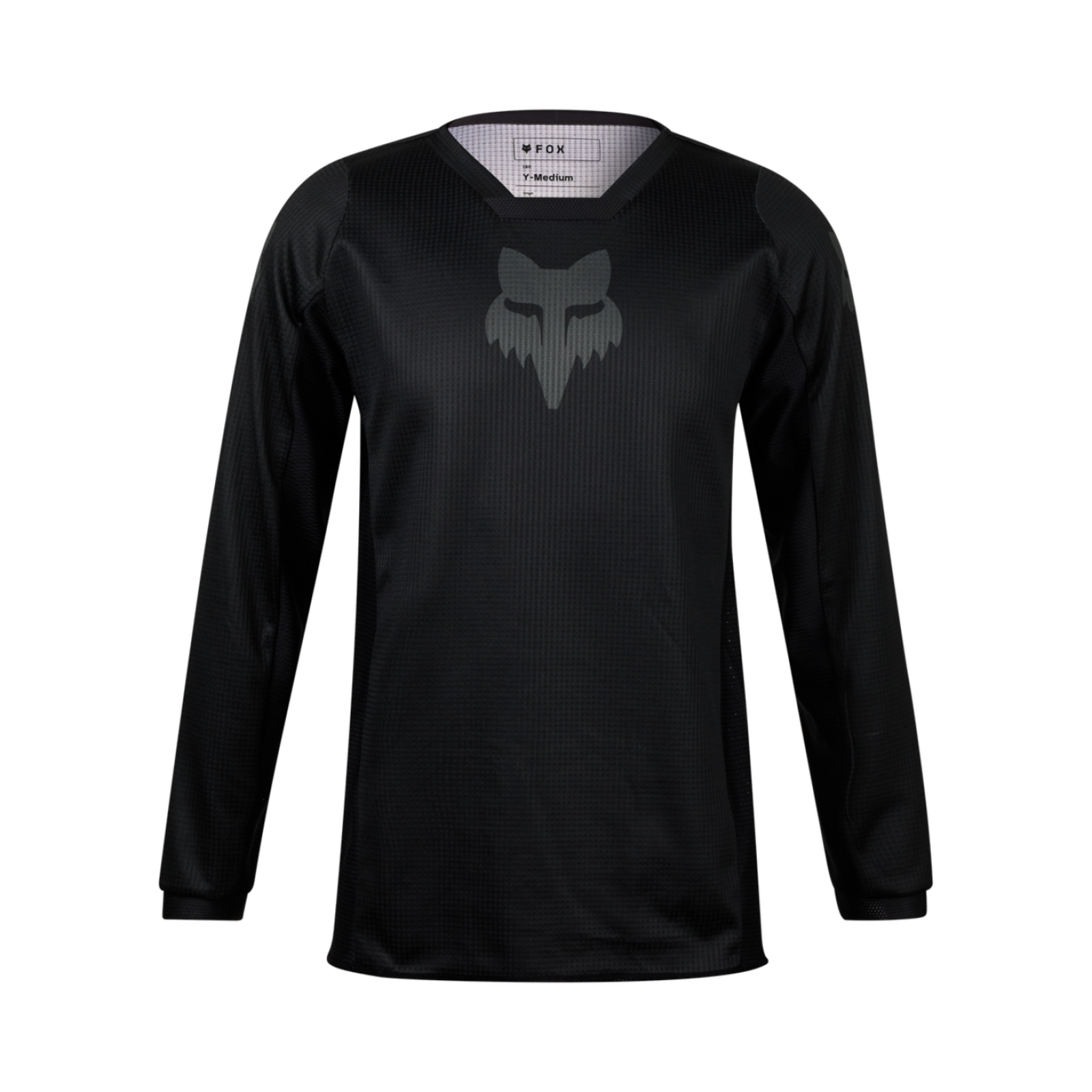 Fox Racing Yth Blackout Motocrosstrikot in SCHWARZ