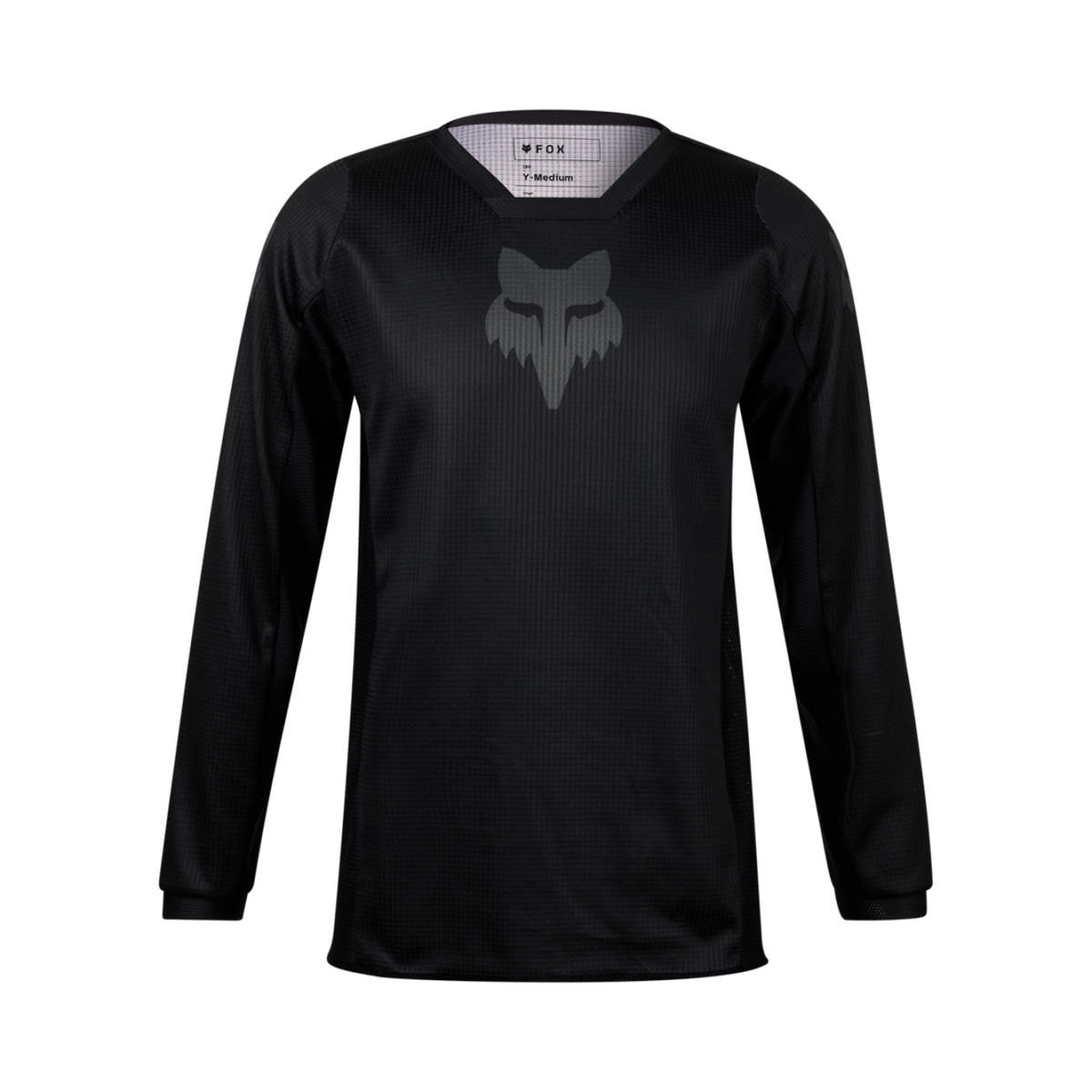 Fox Racing Yth Blackout Motocrosstrikot in SCHWARZ