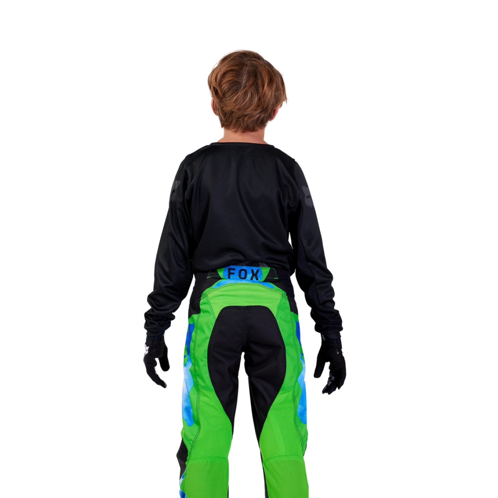 Fox Racing Yth Blackout Motocrosstrikot in SCHWARZ