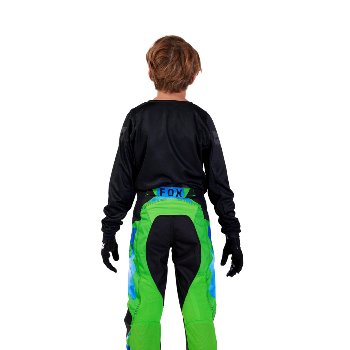 Fox Racing Yth Blackout Motocrosstrikot in SCHWARZ