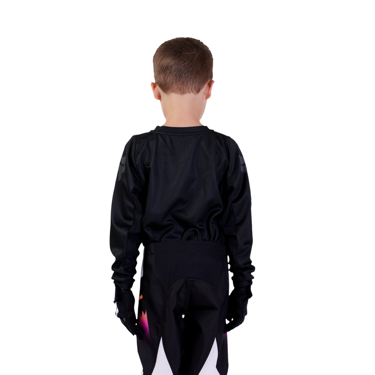 Fox Racing Kids Blackout Motocrosstrikot in SCHWARZ