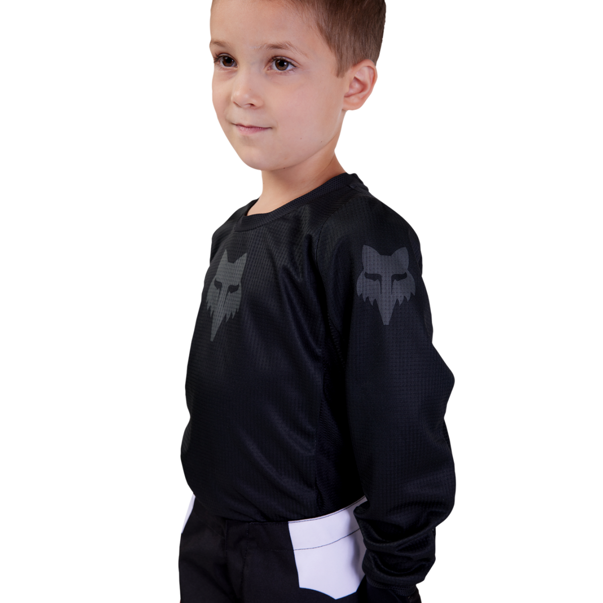 Fox Racing Kids Blackout Motocrosstrikot in SCHWARZ