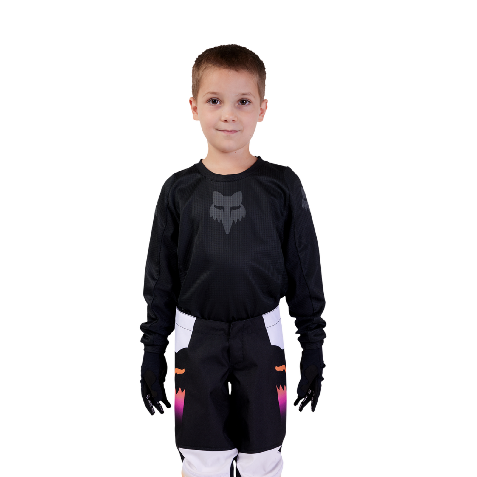 Fox Racing Kids Blackout Motocrosstrikot in SCHWARZ