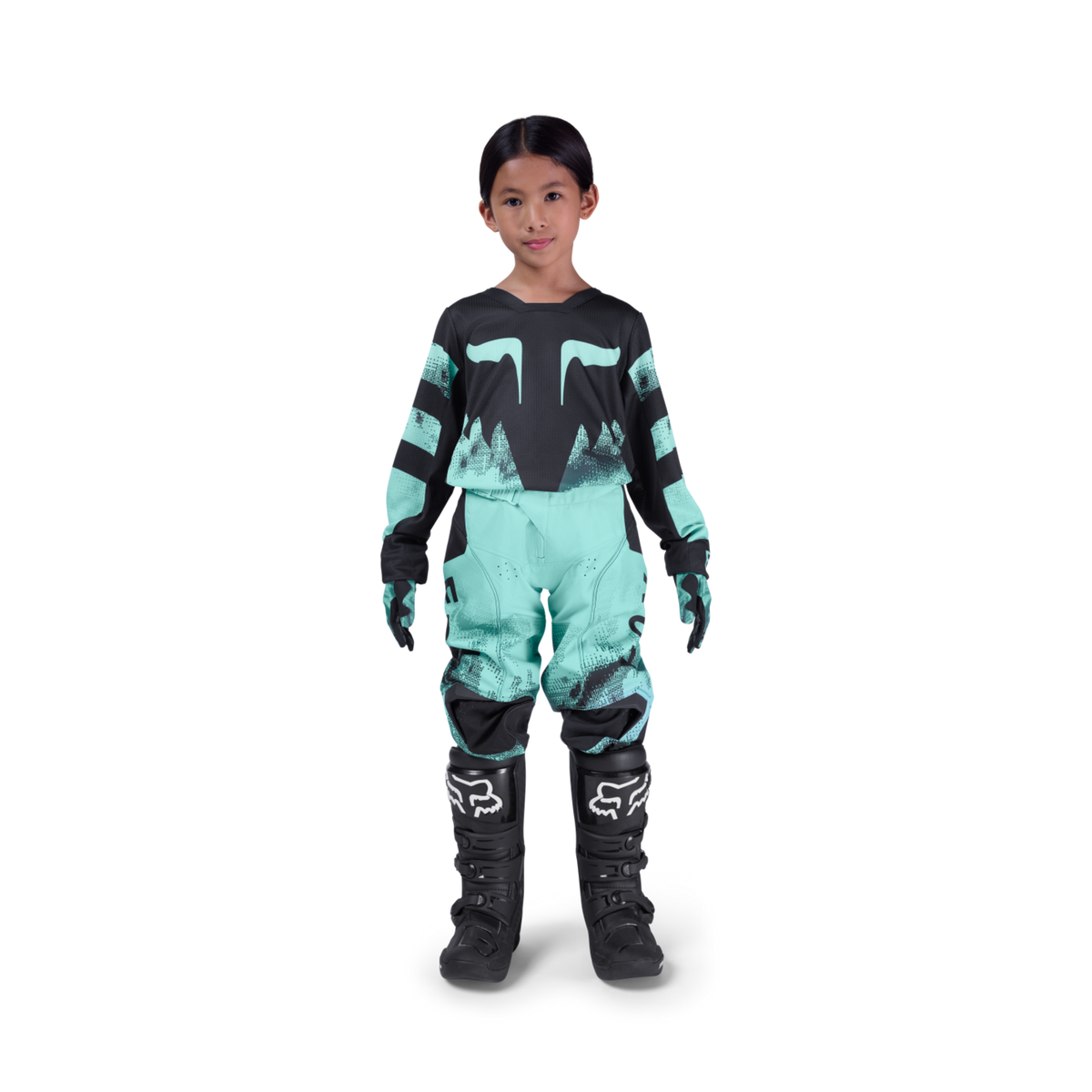 Fox Racing Yth 180 Kairos Motocrosstrikot in BLAU