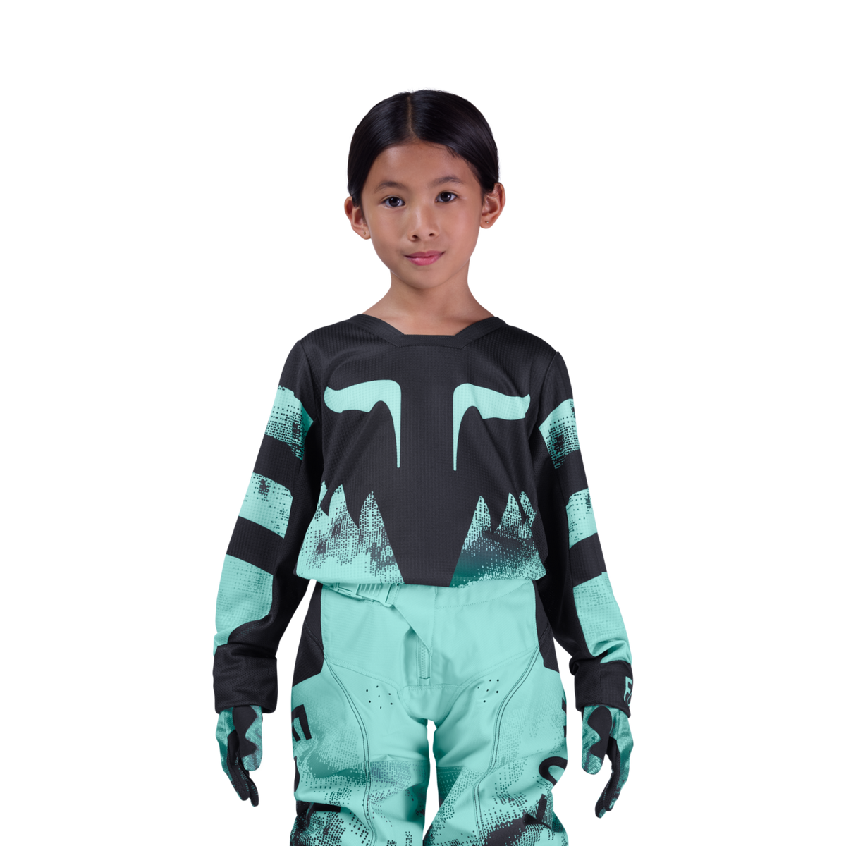 Fox Racing Yth 180 Kairos Motocrosstrikot in BLAU