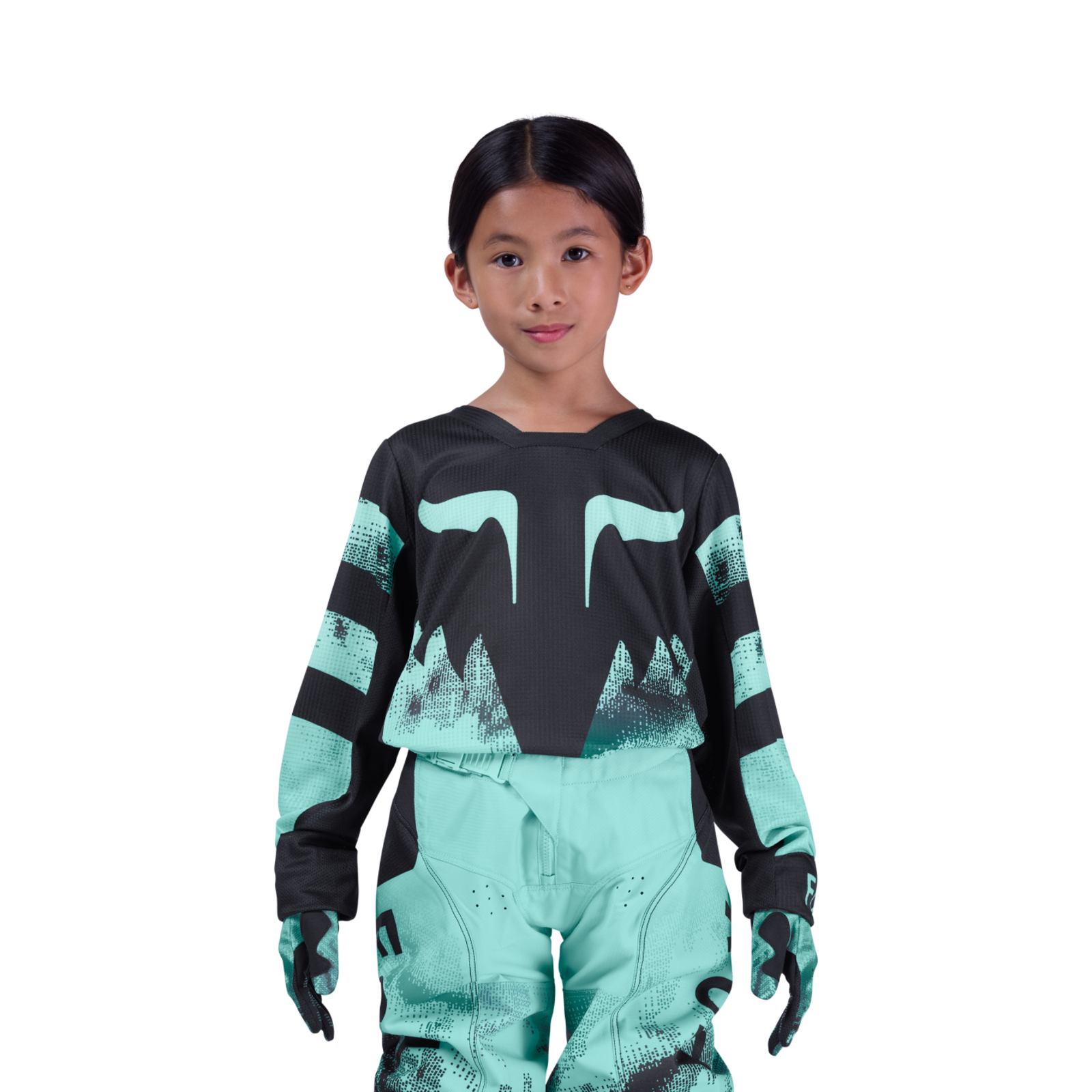 Fox Racing Yth 180 Kairos Motocrosstrikot in BLAU