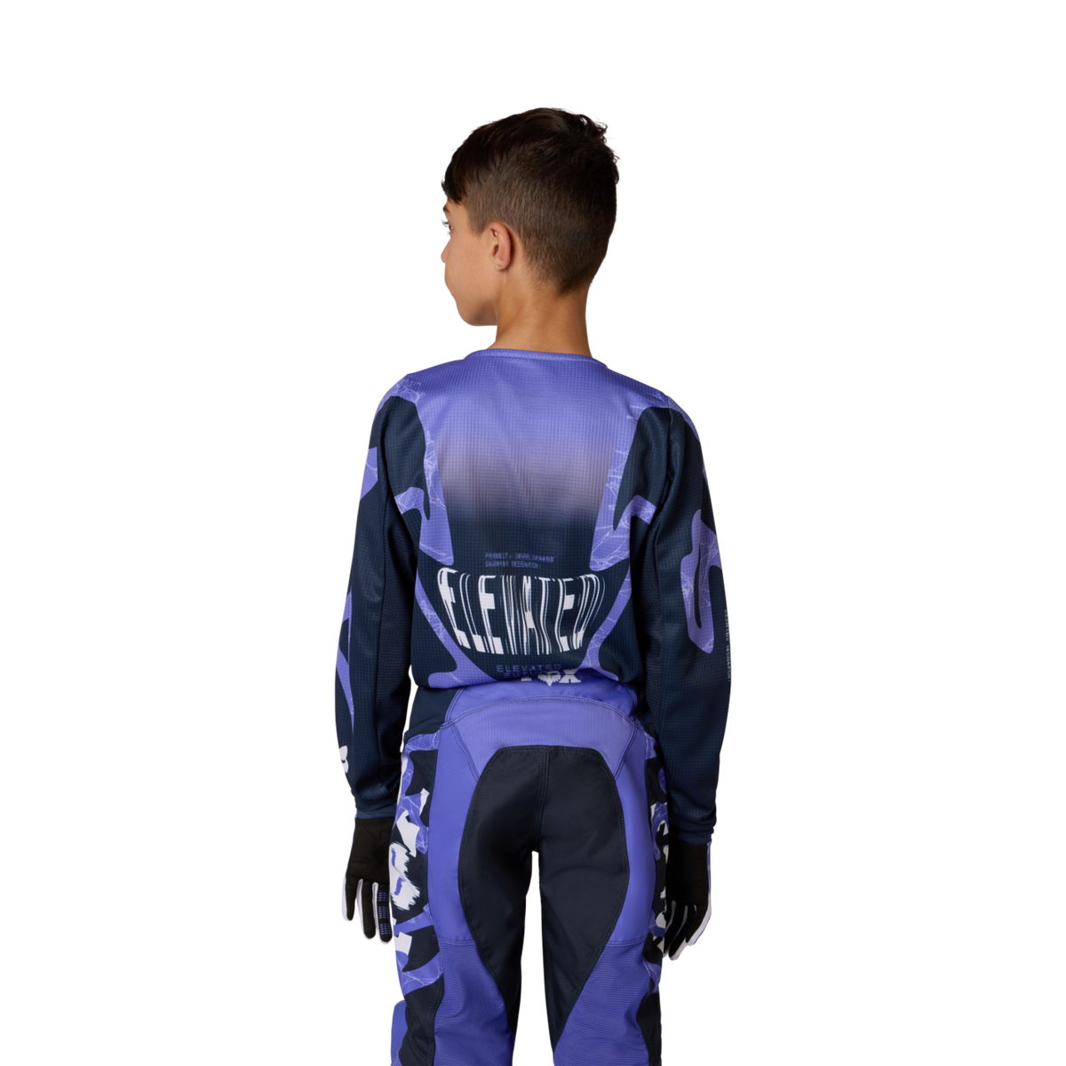 Fox Racing Yth 180 Diffuse SE Motocrosstrikots in BLAU