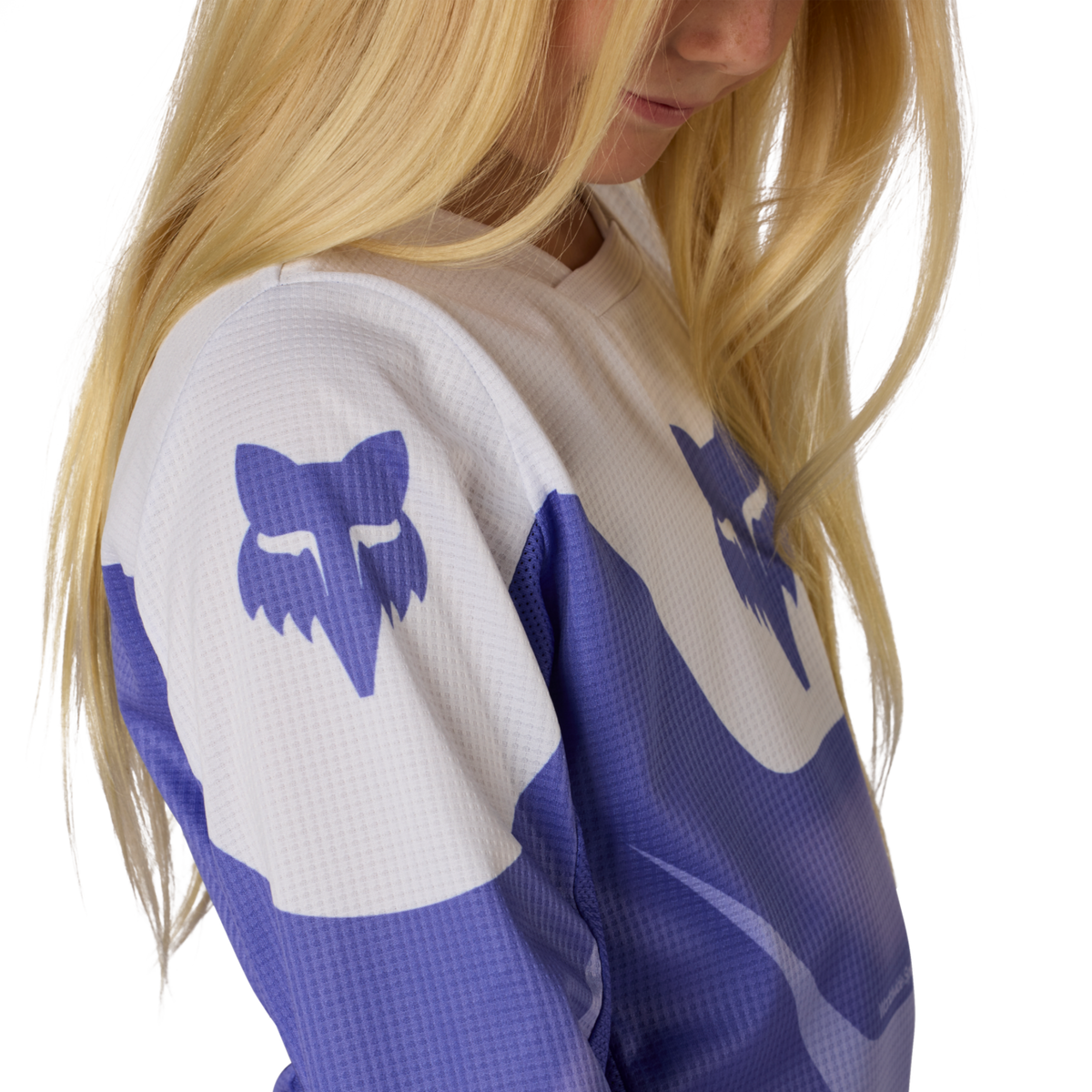 Fox Racing Yth 180 Noble Motocrosstrikots in BLAU
