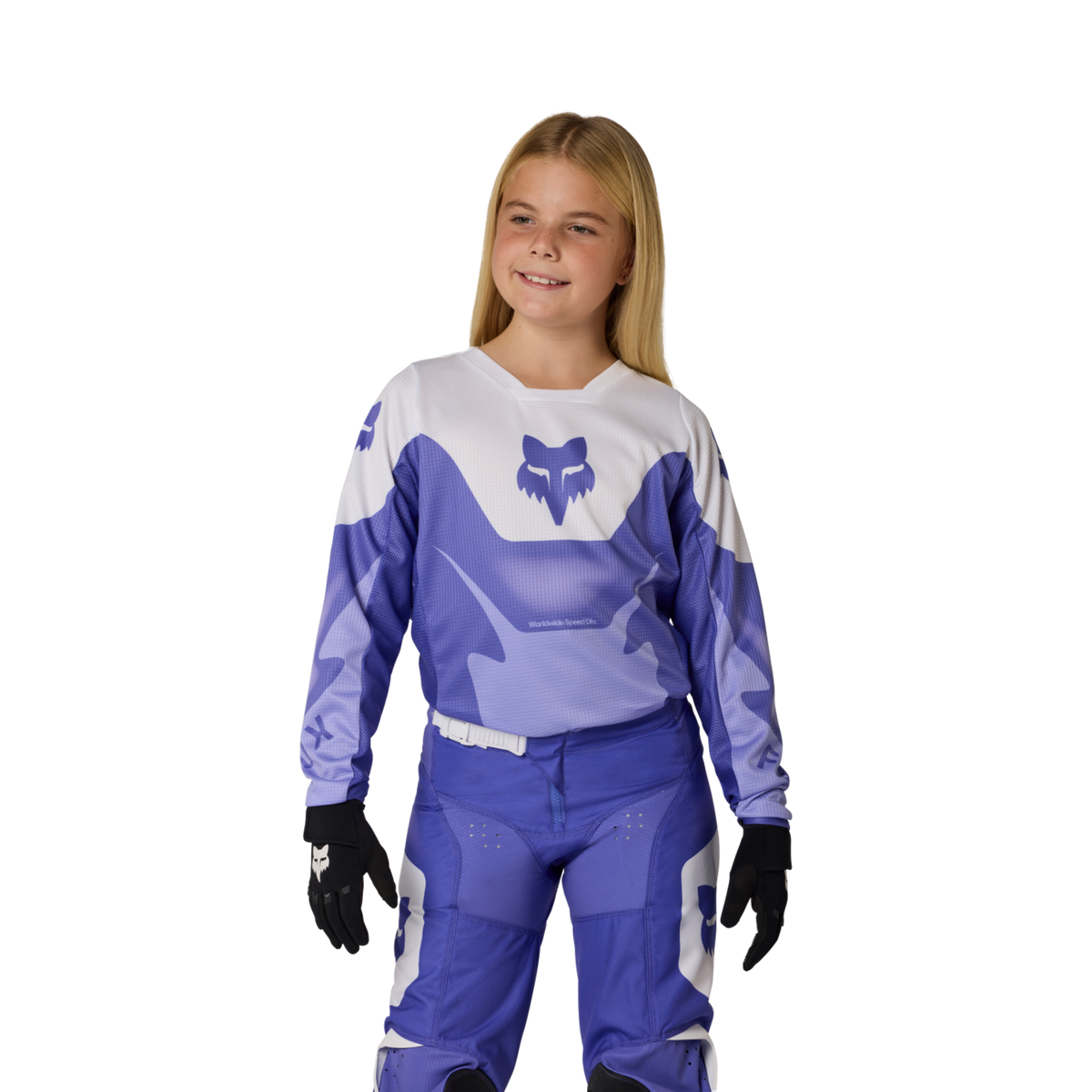 Fox Racing Yth 180 Noble Motocrosstrikots in BLAU