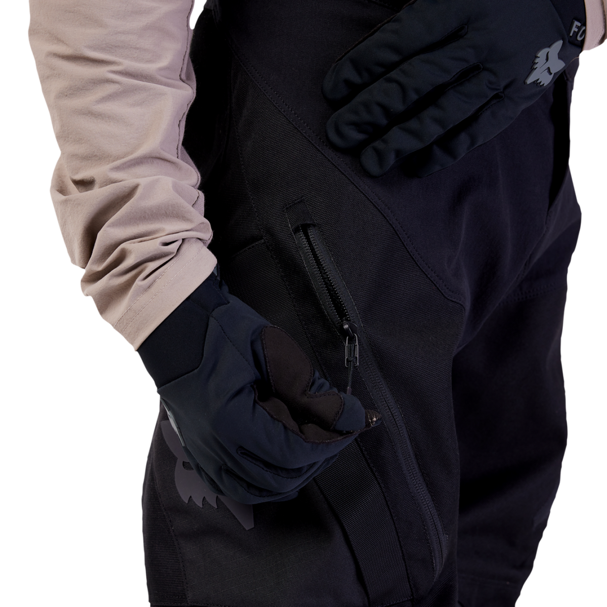 Fox Racing Defend Off Road Motocrosshose in SCHWARZ