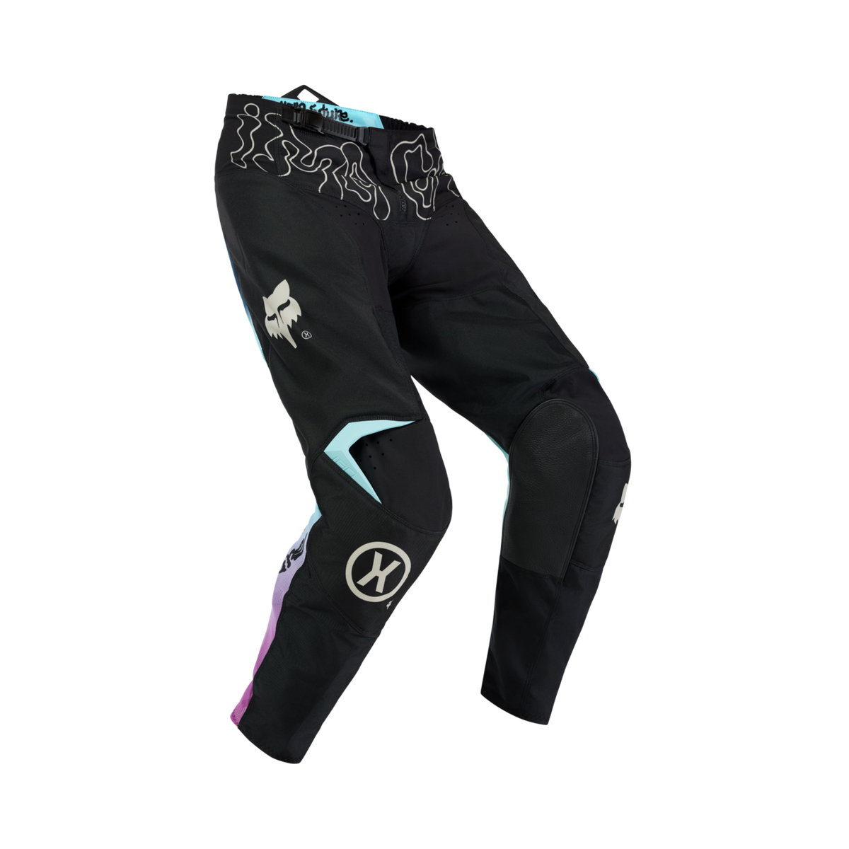 Fox Racing 180 Hello Future Motocrosshose in SCHWARZ