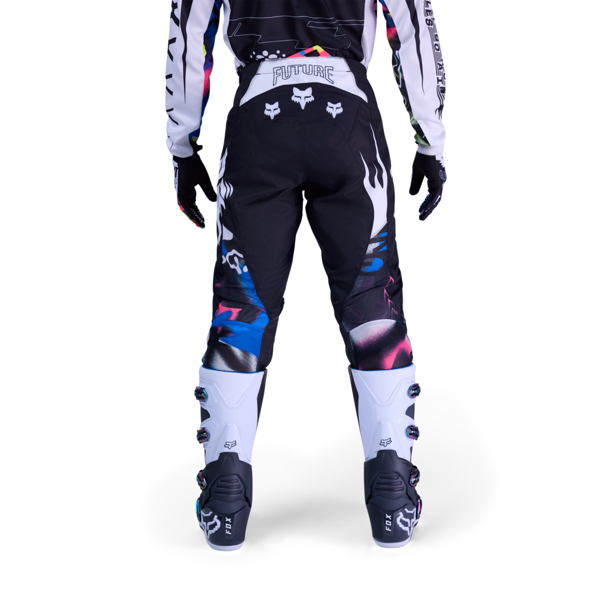 Fox Racing 180 Image Cosmo Motocrosshose in SCHWARZ
