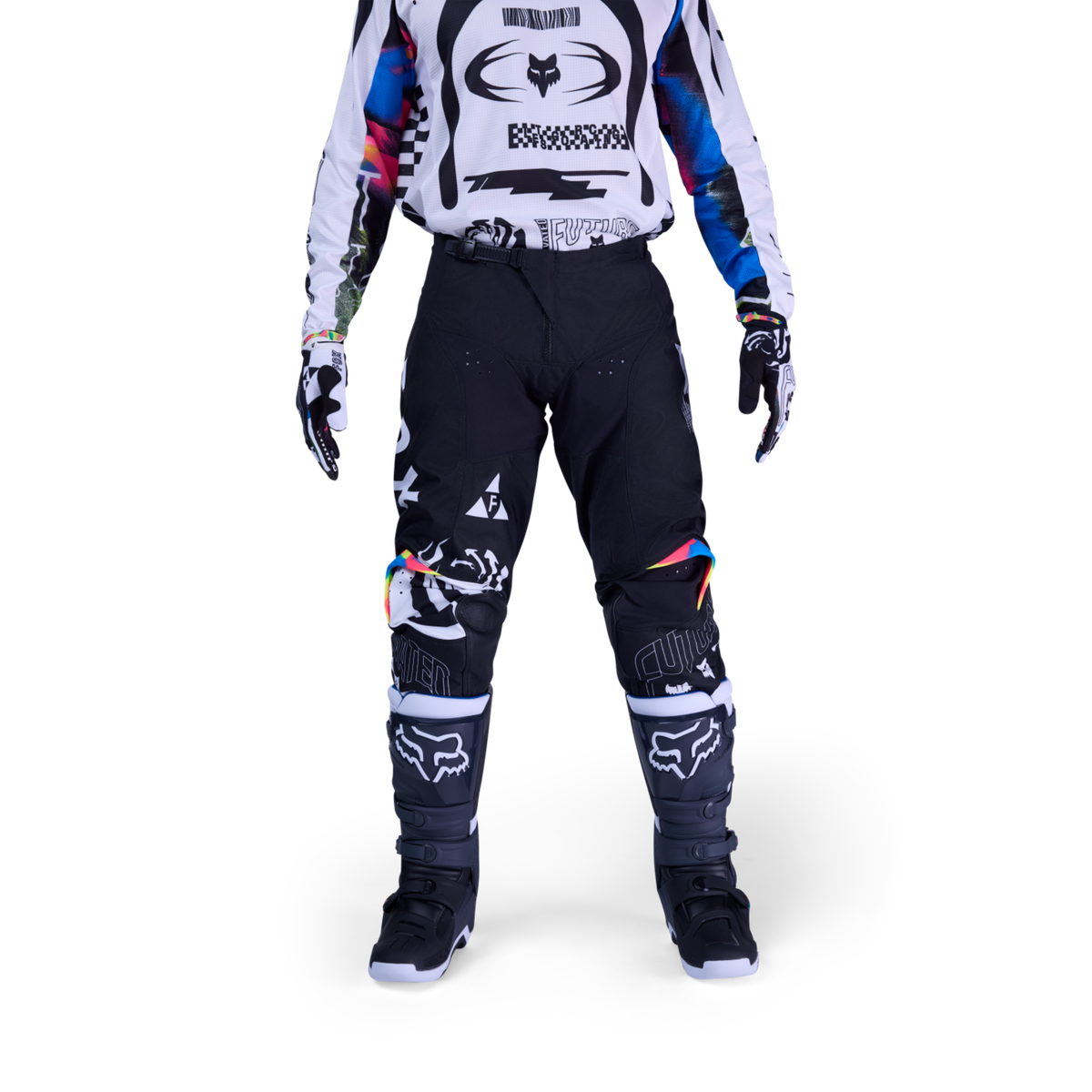 Fox Racing 180 Image Cosmo Motocrosshose in SCHWARZ
