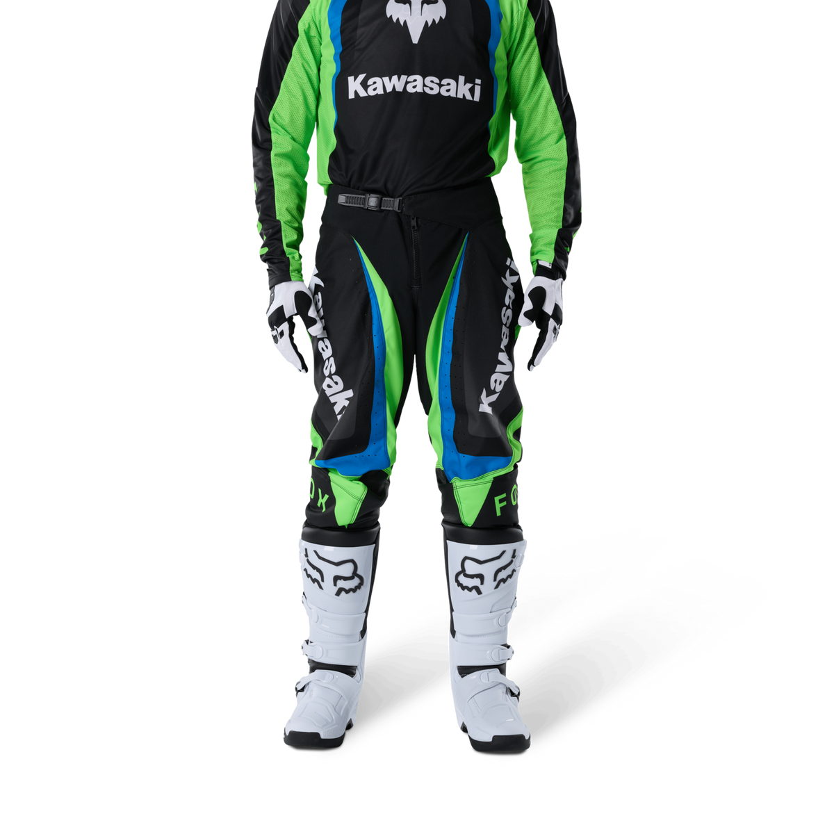 Fox Racing 180 Kawasaki Pant in SCHWARZ