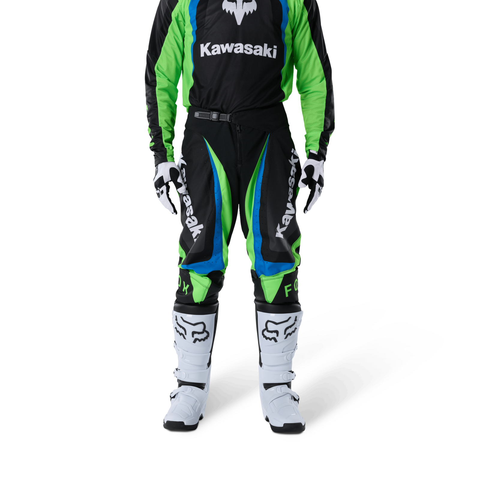 Fox Racing 180 Kawasaki Pant in SCHWARZ