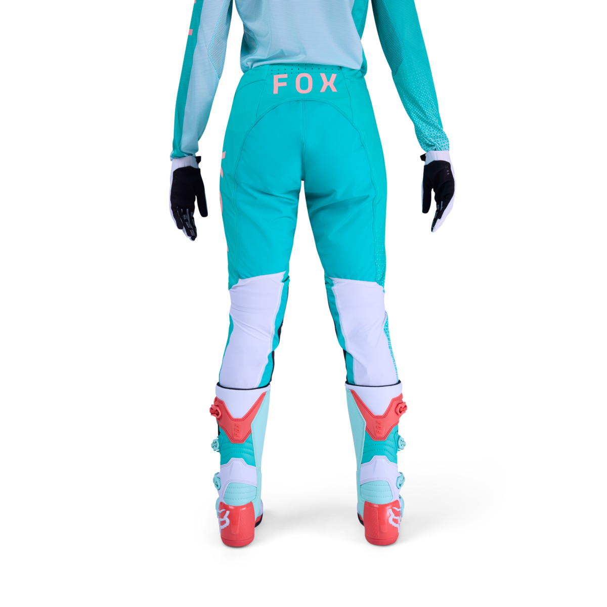 Fox Racing Wmns Flexair Fracture Motocrosshose in BLAU